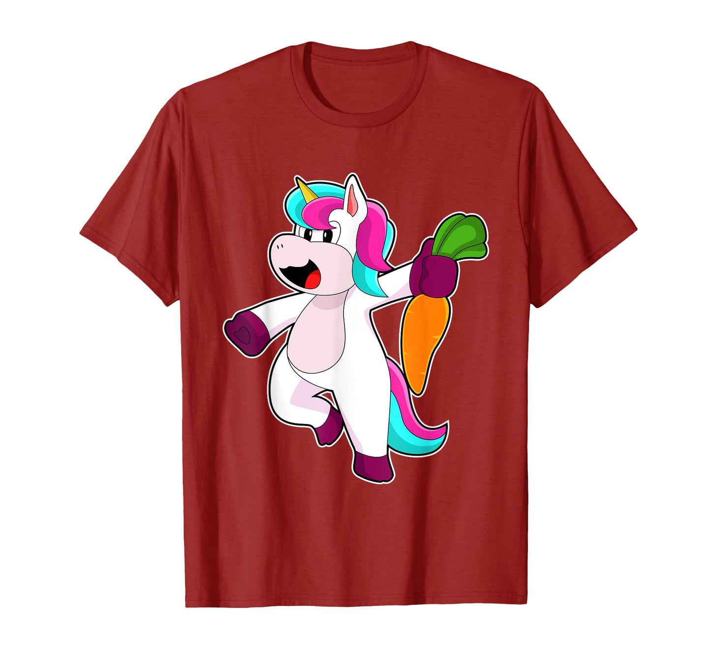 Unicorn Carrot Vegetables T-Shirt