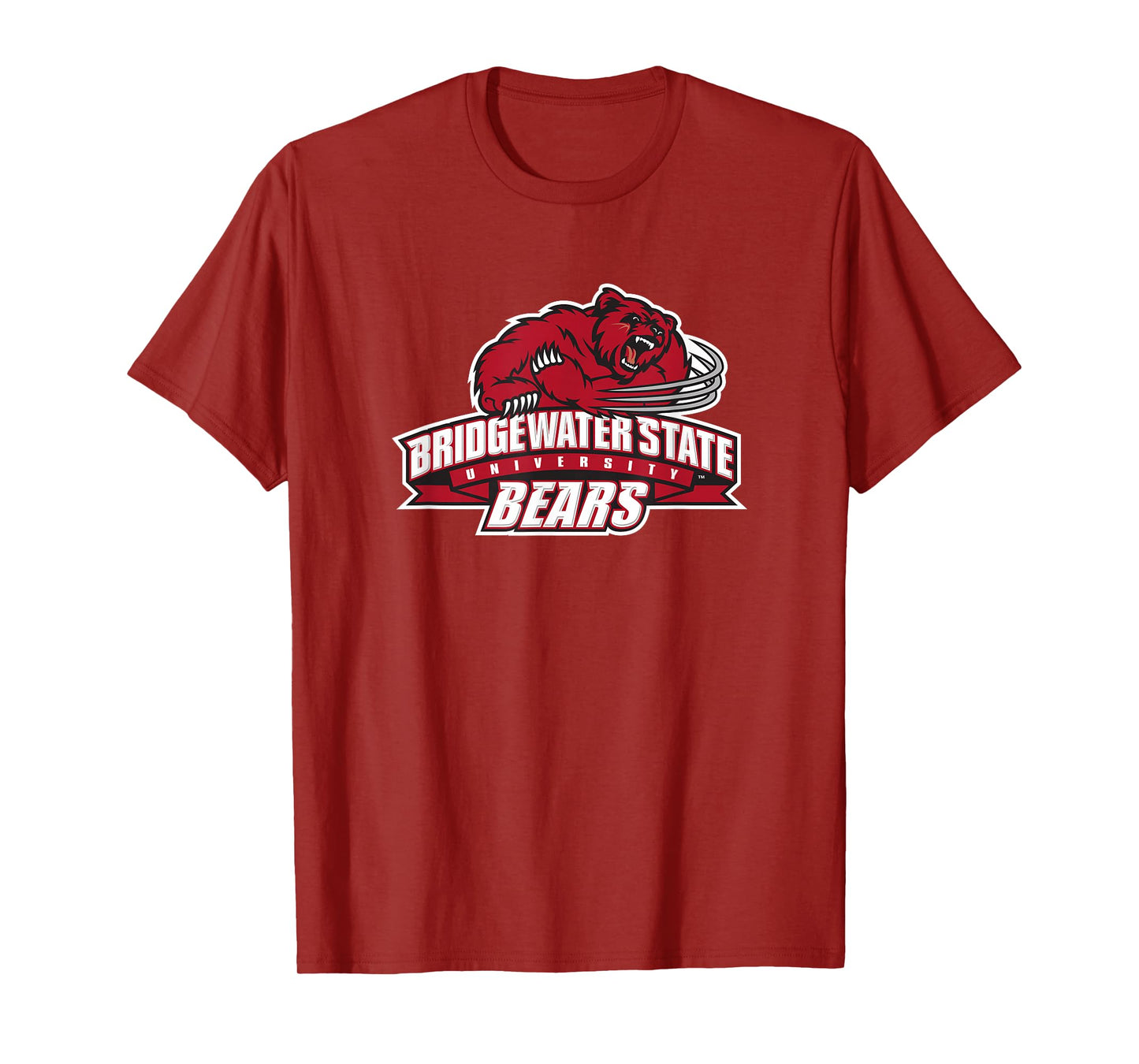 Bridgewater State University BSU Bears Primary Logo T-Shirt