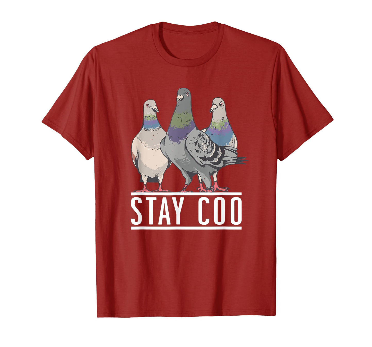Stay Coo - Pigeon Lover, Animal Lover, Birds Owner T-Shirt