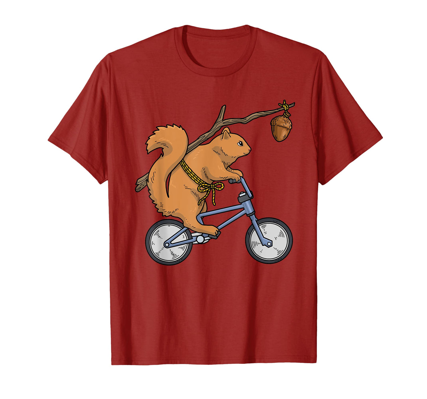 Bicycle Squirrel Tshirt Women Squirrel Shirt Kids Birdfeeder T-Shirt