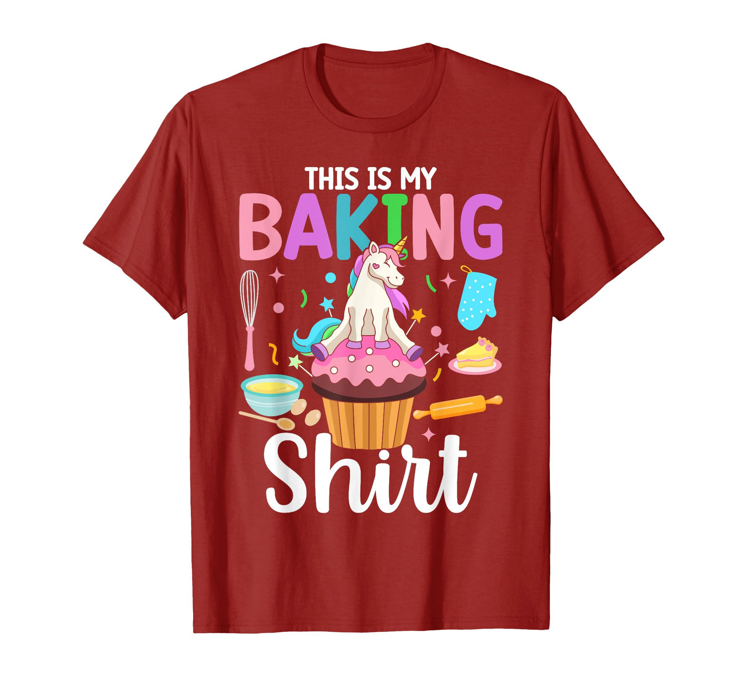 This Is My Baking Shirt Baking Girl Baker T-Shirt