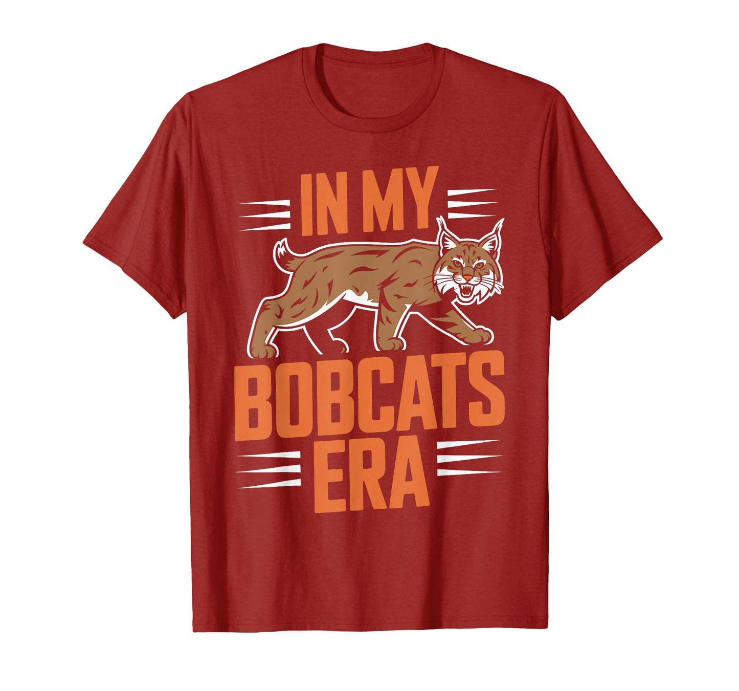 In My Bobcats Era School Spirit Team Pride Mascot T-Shirt