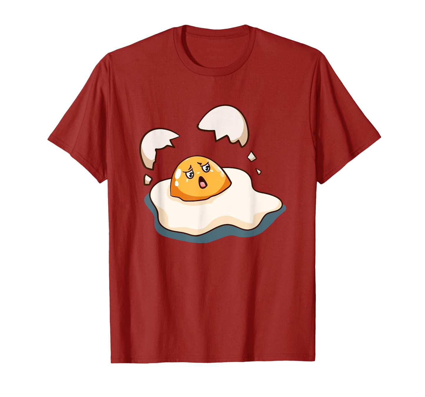 Fried Egg Breakfast Egg White Egg Yolk Fried Egg Costume T-Shirt