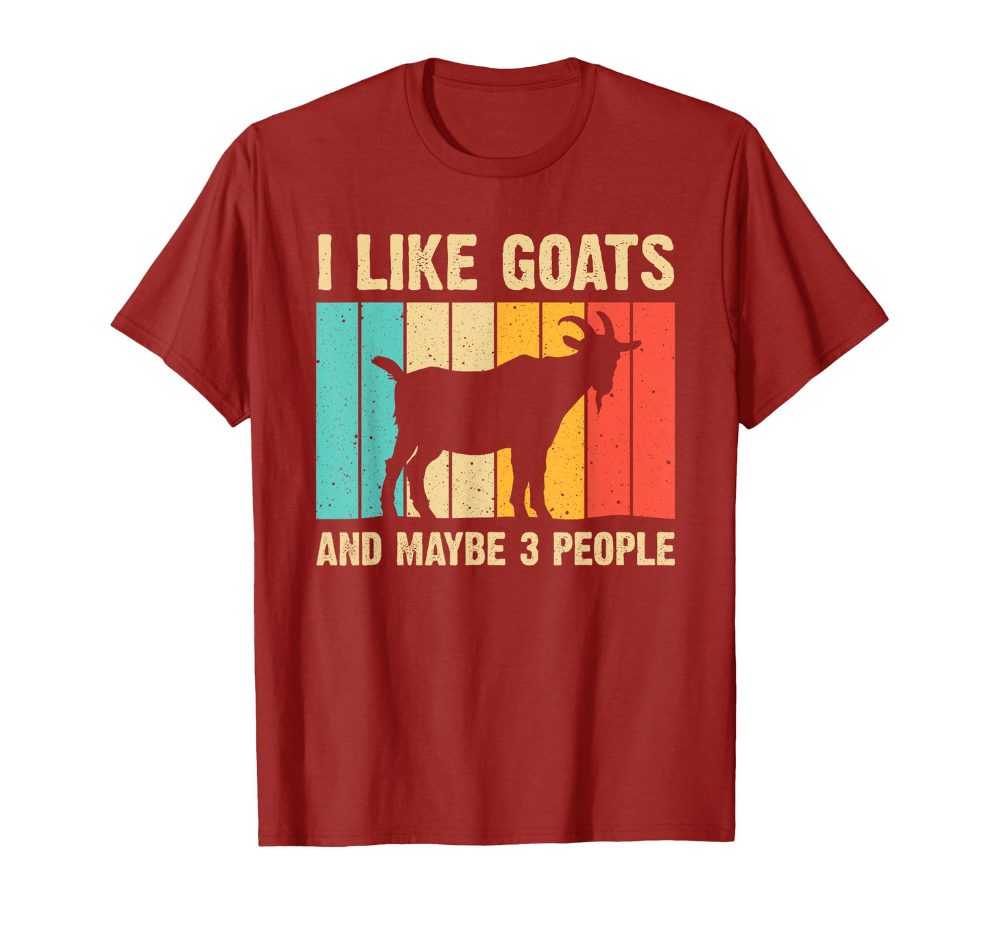 Funny Goat Art For Men Women Kids Farming Goat Lover Stuff T-Shirt