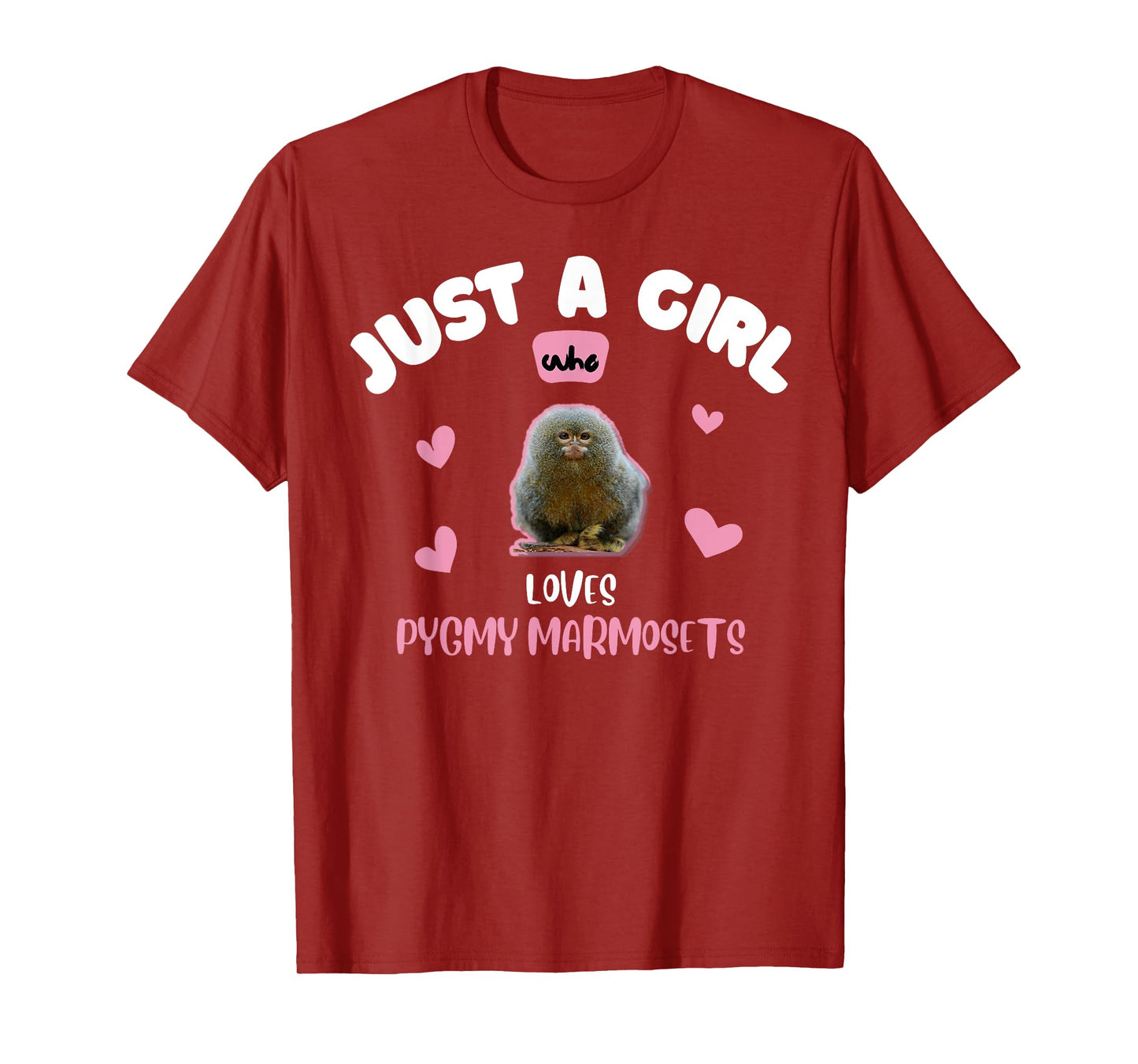 Pygmy Marmoset Girls Women Kids T-Shirt