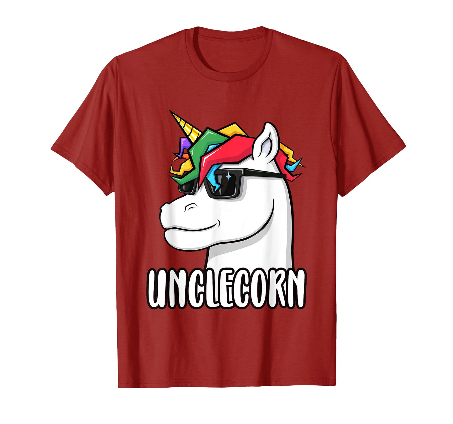 Unclecorn - Unicorn Uncle - Funny Birthday Gift T-Shirt