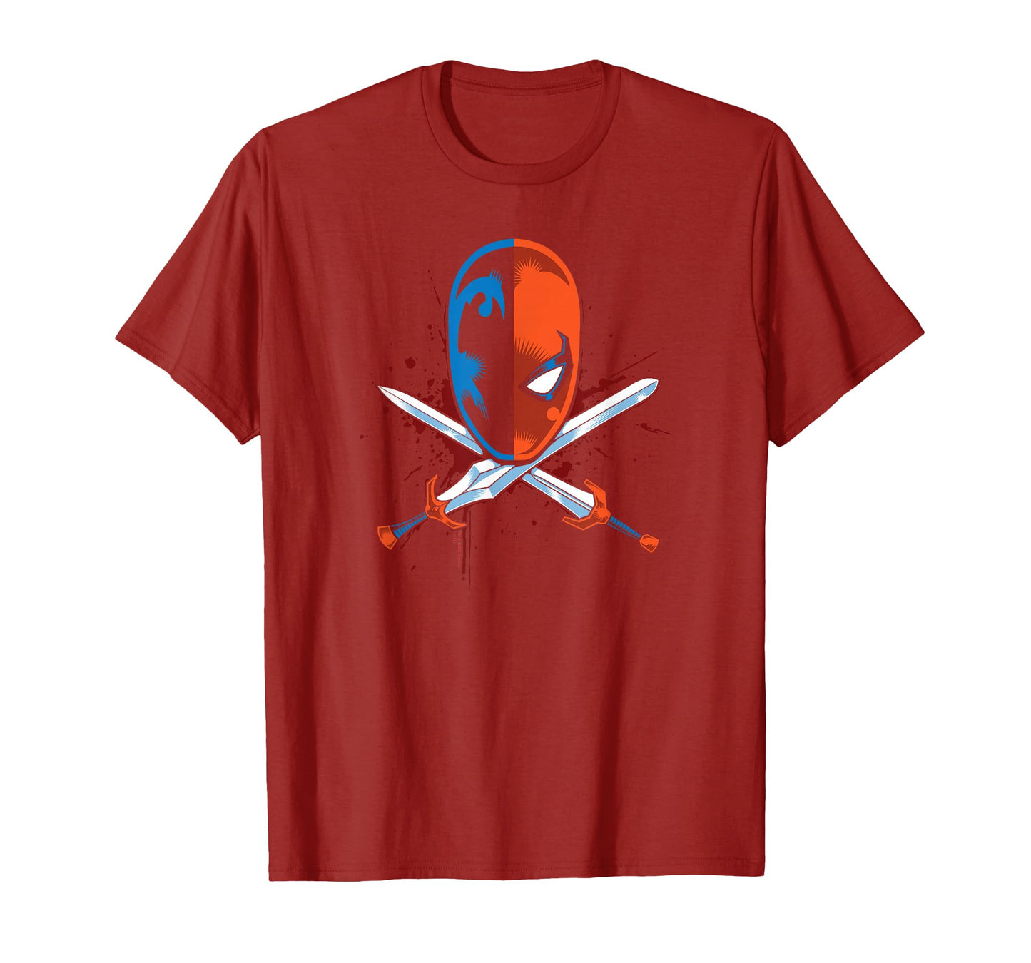 Batman Deathstroke Crossed Swords T-Shirt