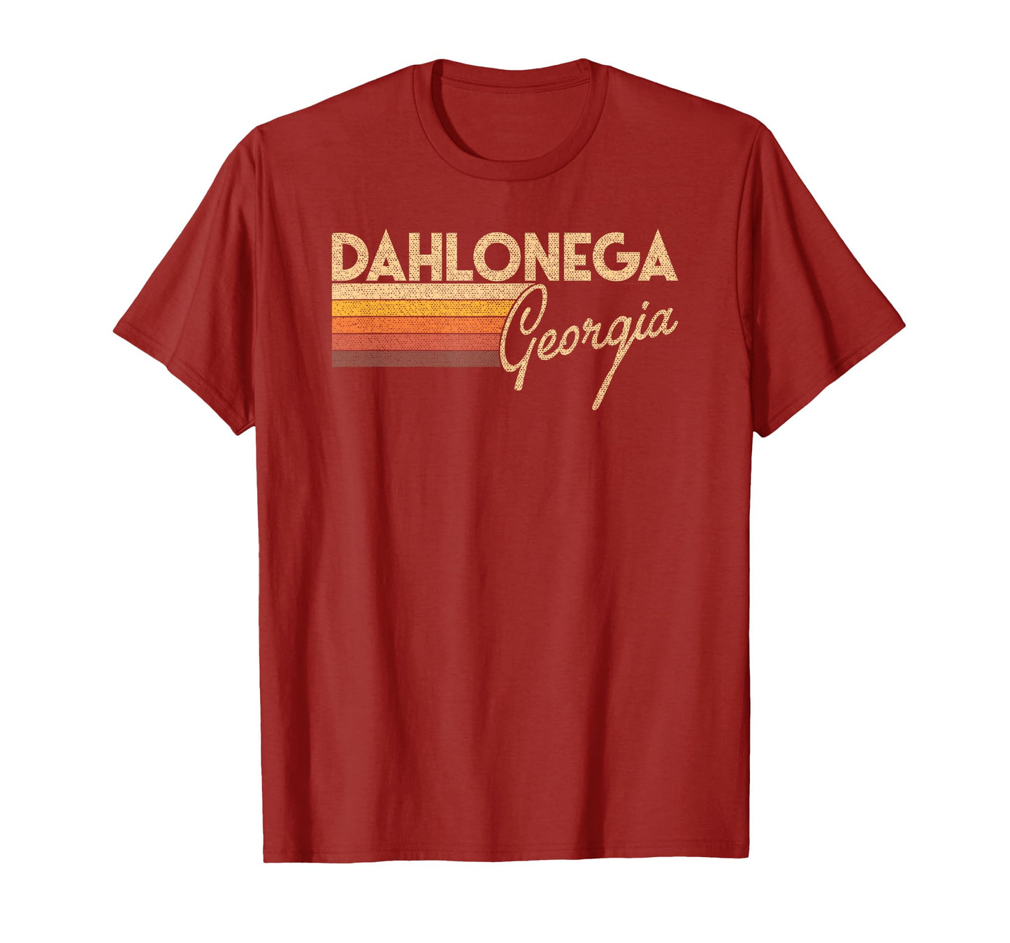 80s Style Dahlonega Georgia T-Shirt T-Shirt