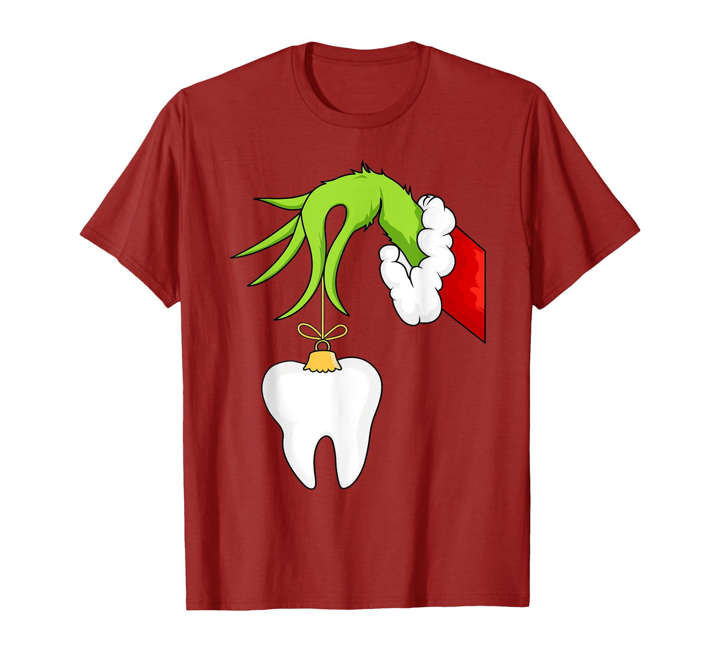 Christmas Tooth Dentist Dental Assistant Teeth Xmas Pajamas T-Shirt