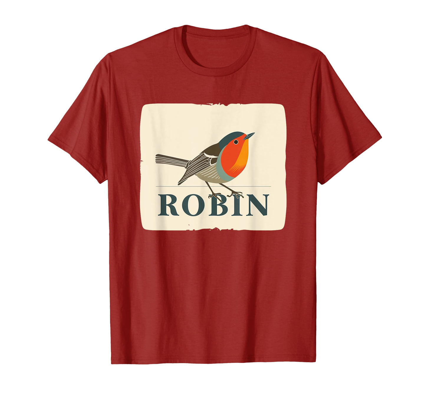 Awesome vibrant Robin Bird for colorful Animals Lovers T-Shirt