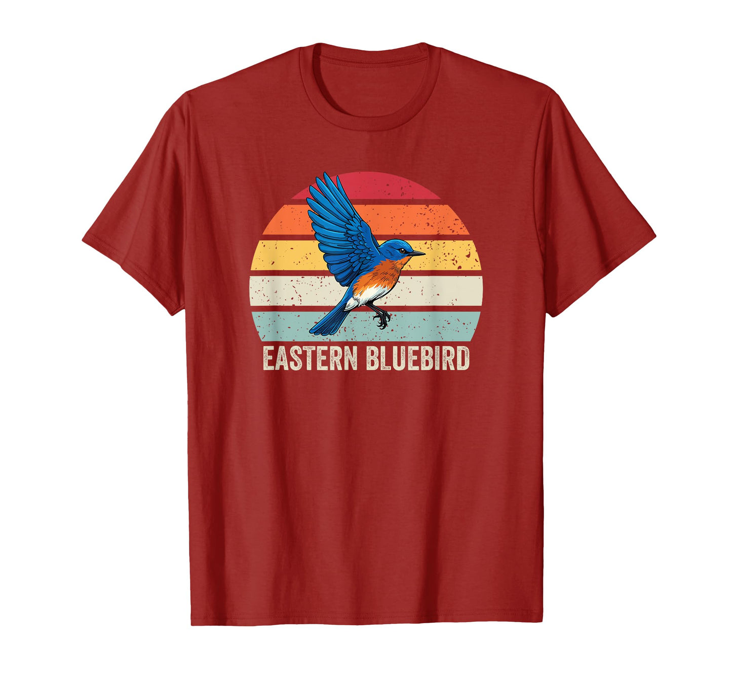 Eastern Bluebird Vintage Sunset, Eastern Bluebird T-Shirt