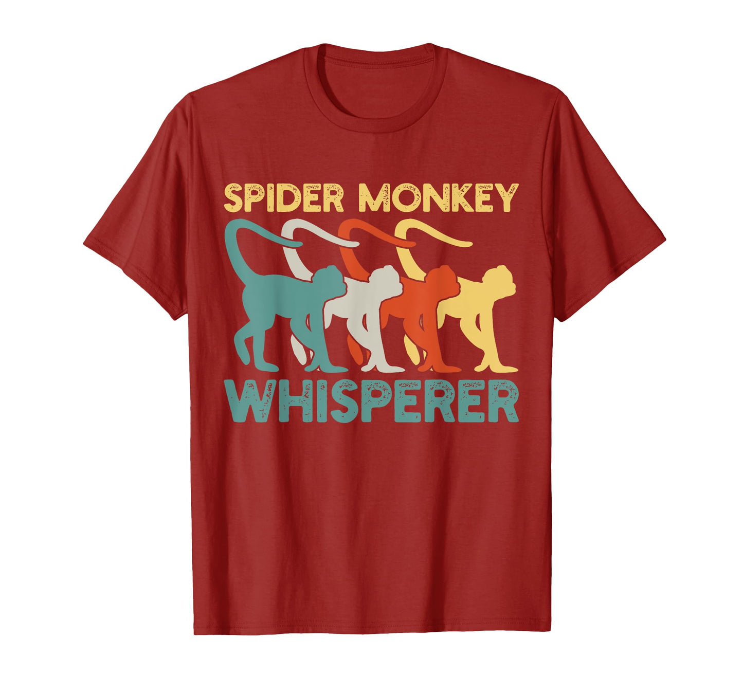 Spider Monkey Retro Vintage T-Shirt
