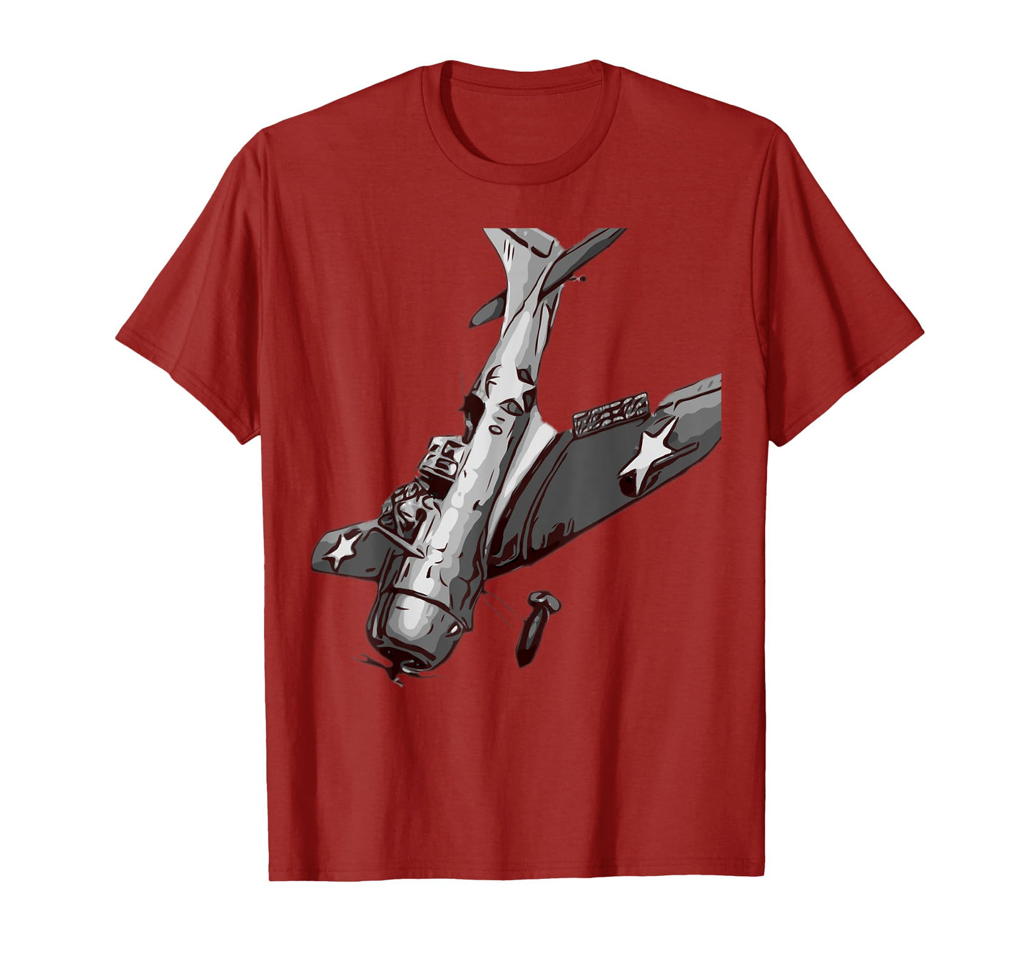 WW2 American Dive Bomber Warbird Plane Aircraft T-Shirt
