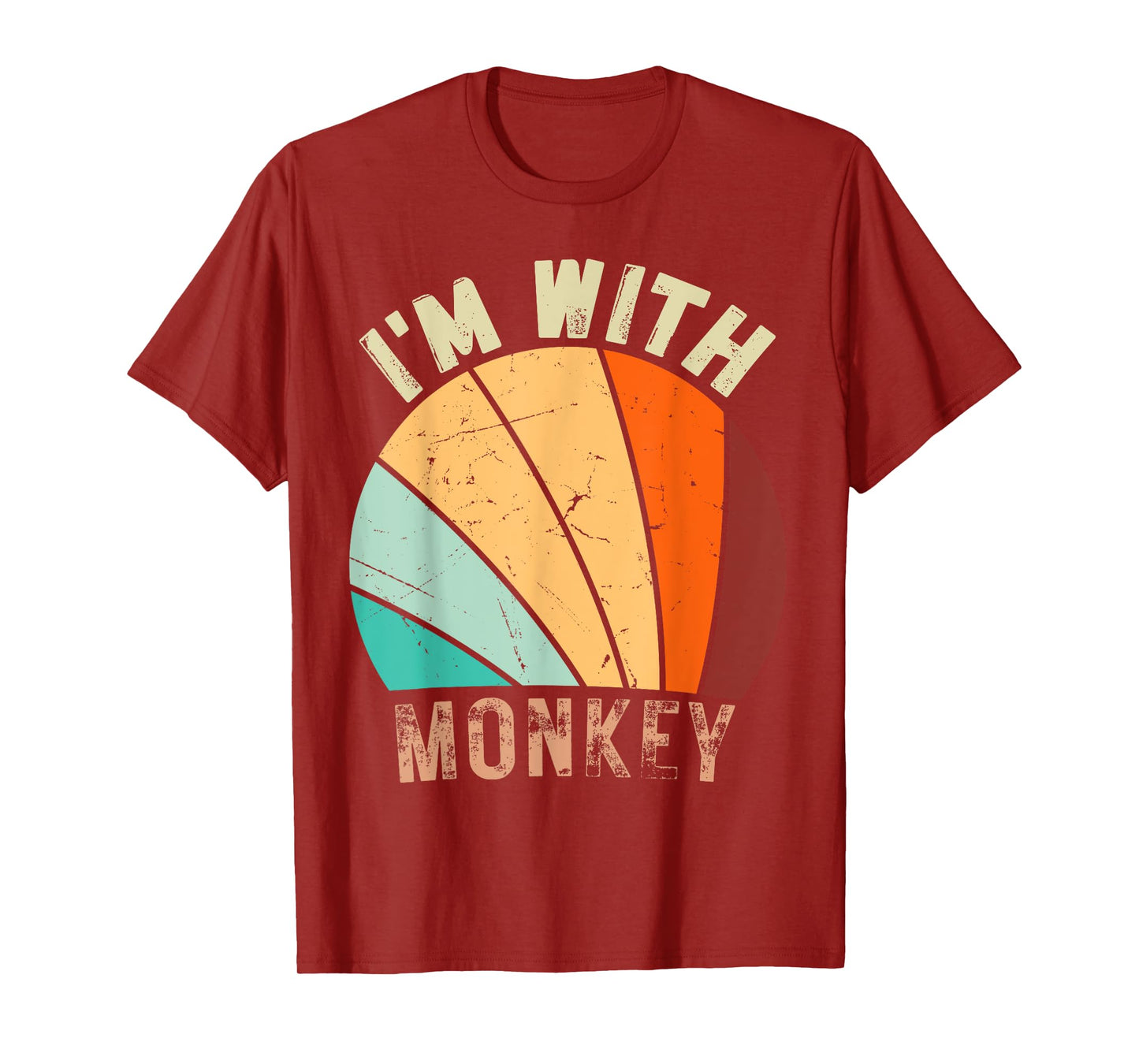 I'm with Monkey Funny Design Im with Monkey T-Shirt