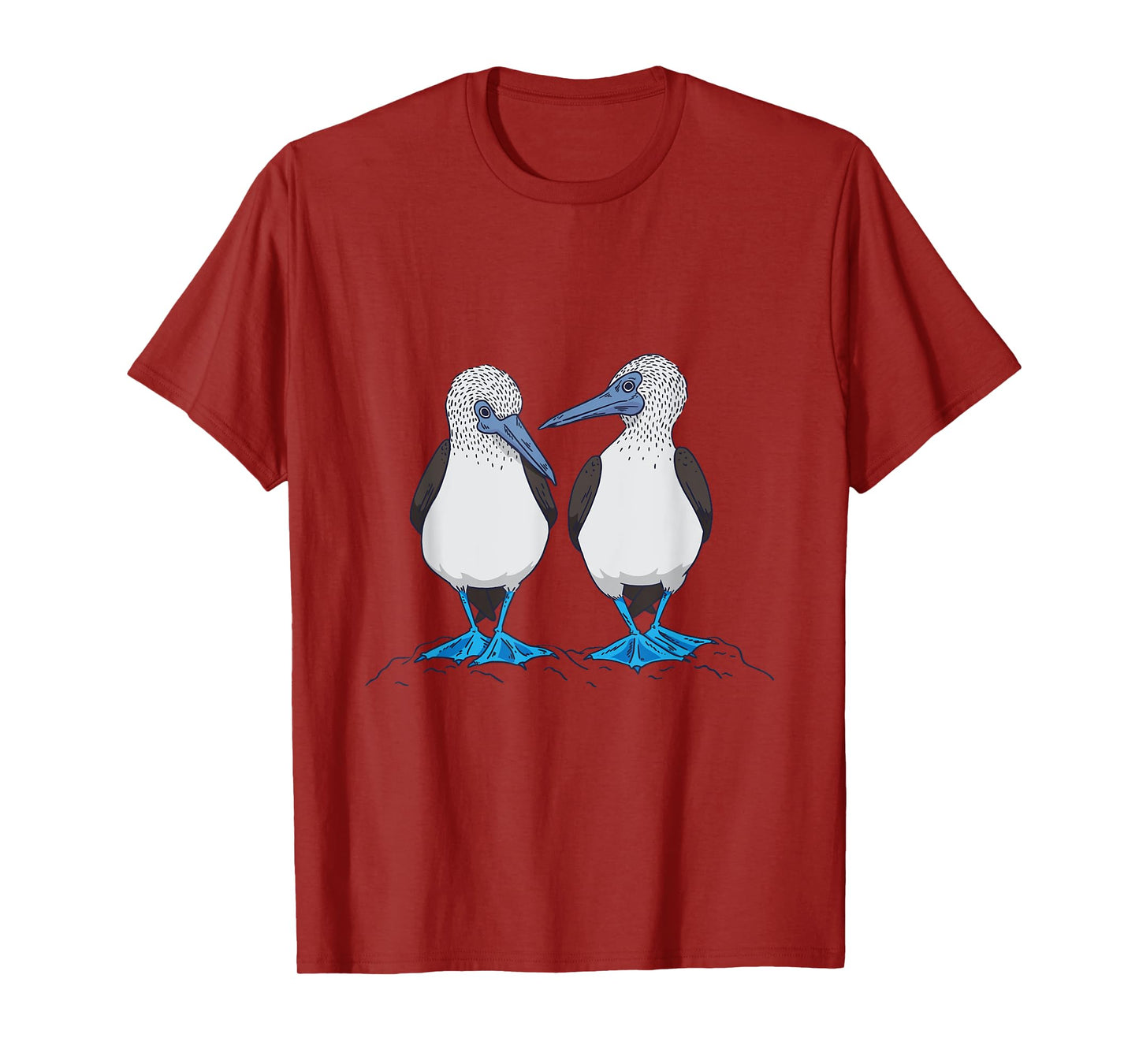 Funny Blue-footed Booby Dancing Seabird Trendy T-Shirt