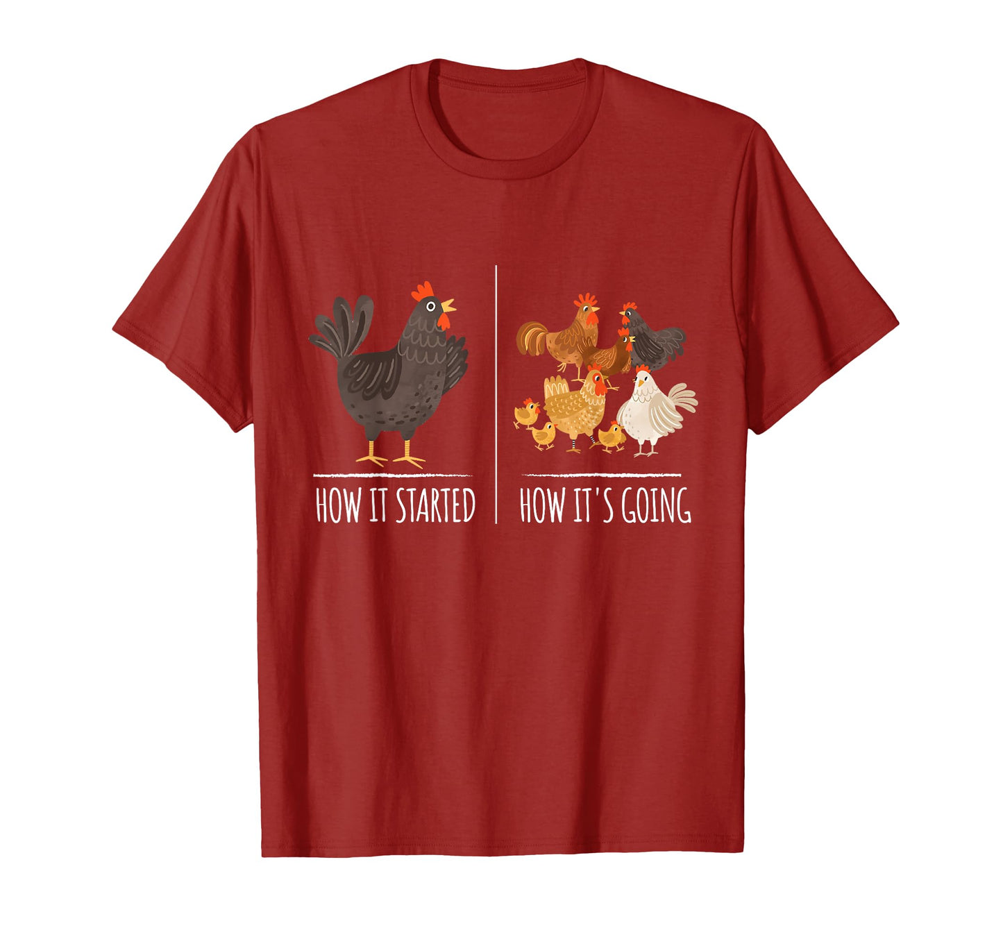 Chicken Meme Shirt Farm Hen Pun Apparel for Chicken Lovers T-Shirt