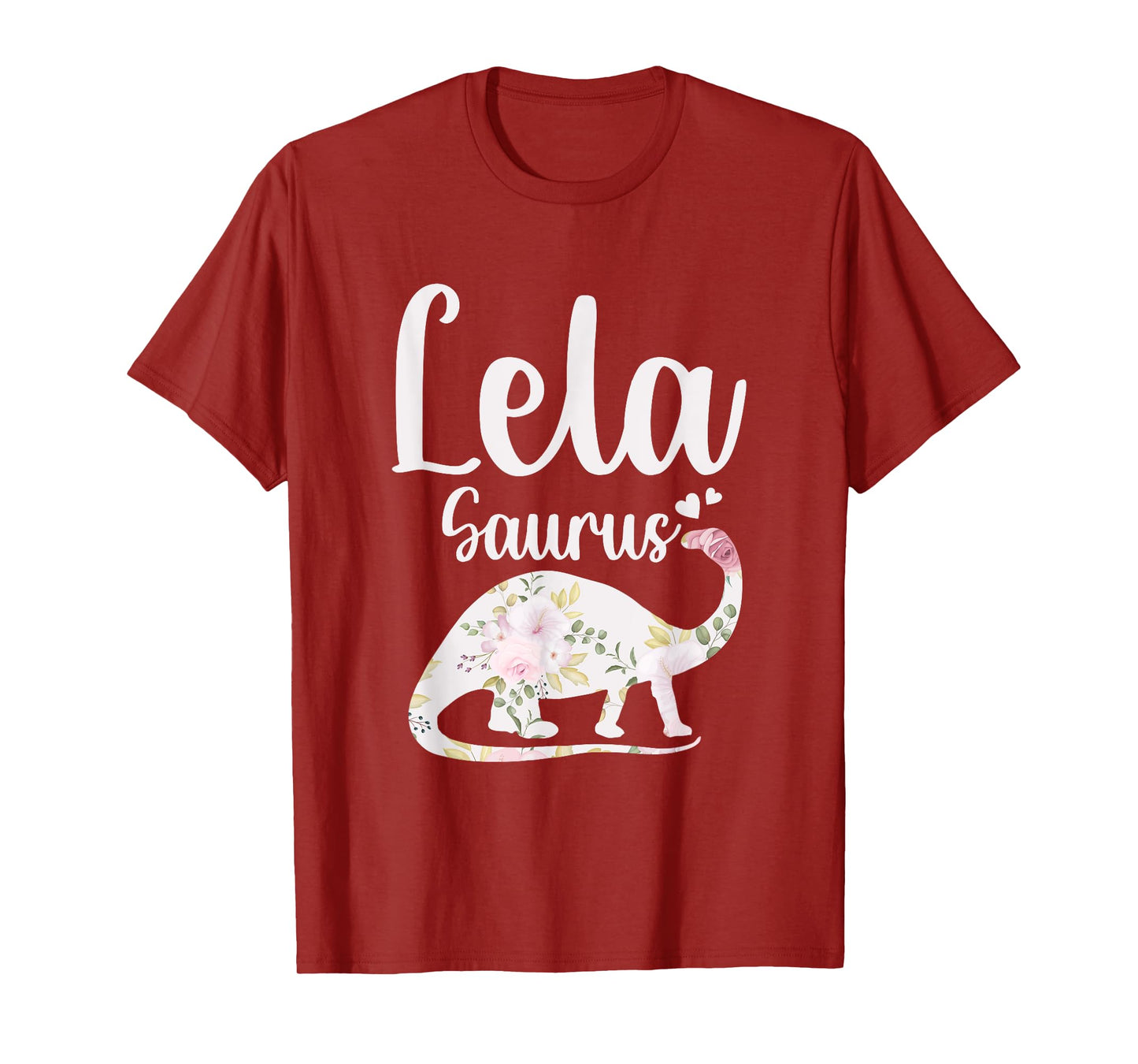 Lela Saurus Grandma Mother's Day Thanksgiving Christmas T-Shirt