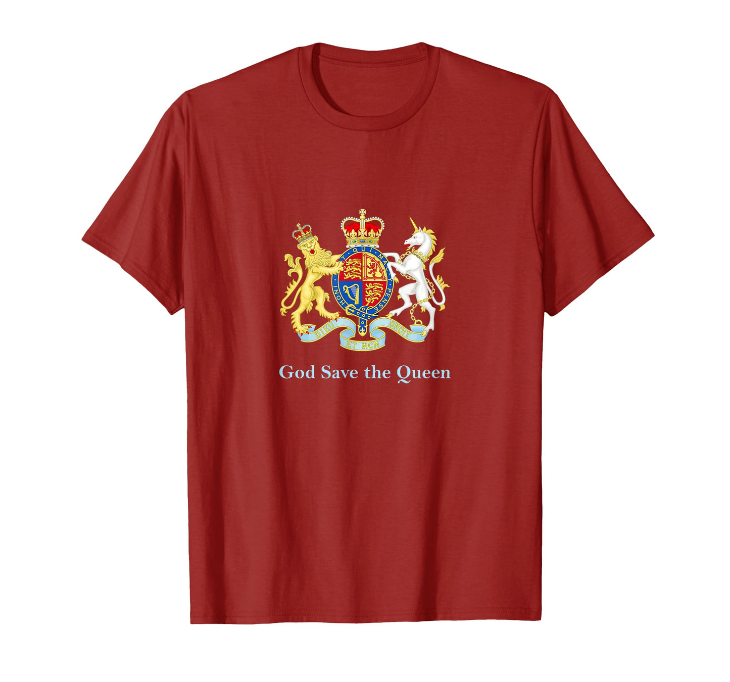 Royal Coat of Arms God Save the Queen T-Shirt
