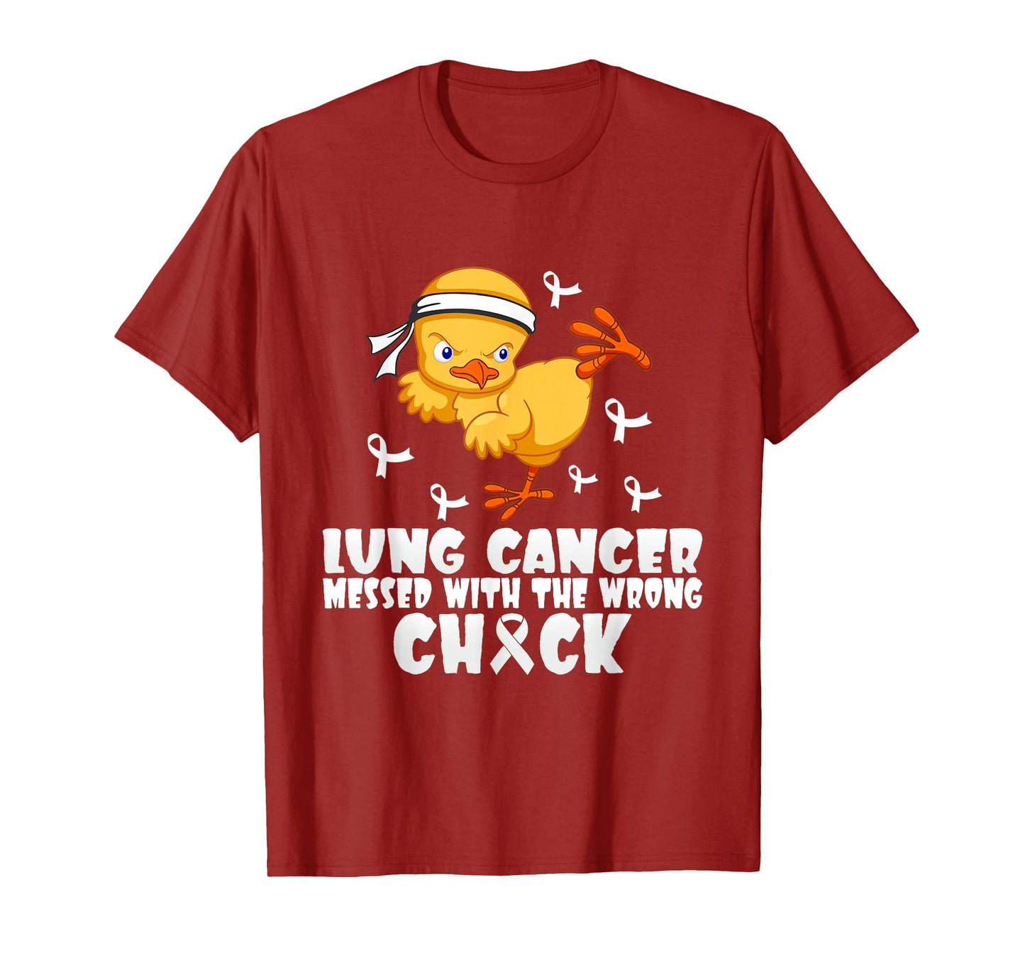 Lung Cancer Messed With The Wrong Chick T-Shirt