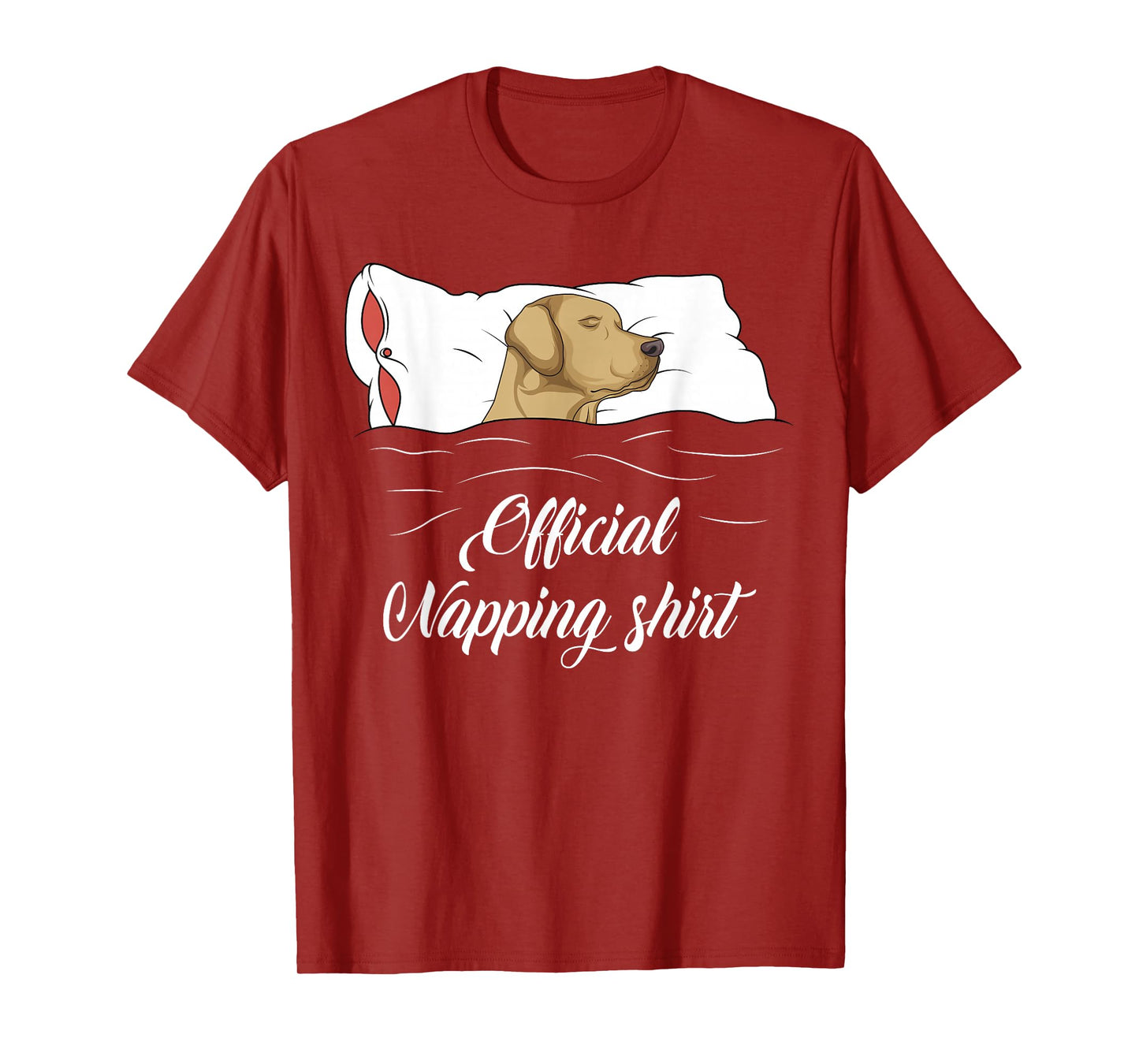 Sleeping Labrador Retriever Pyjamas Lab Dog Official Napping T-Shirt