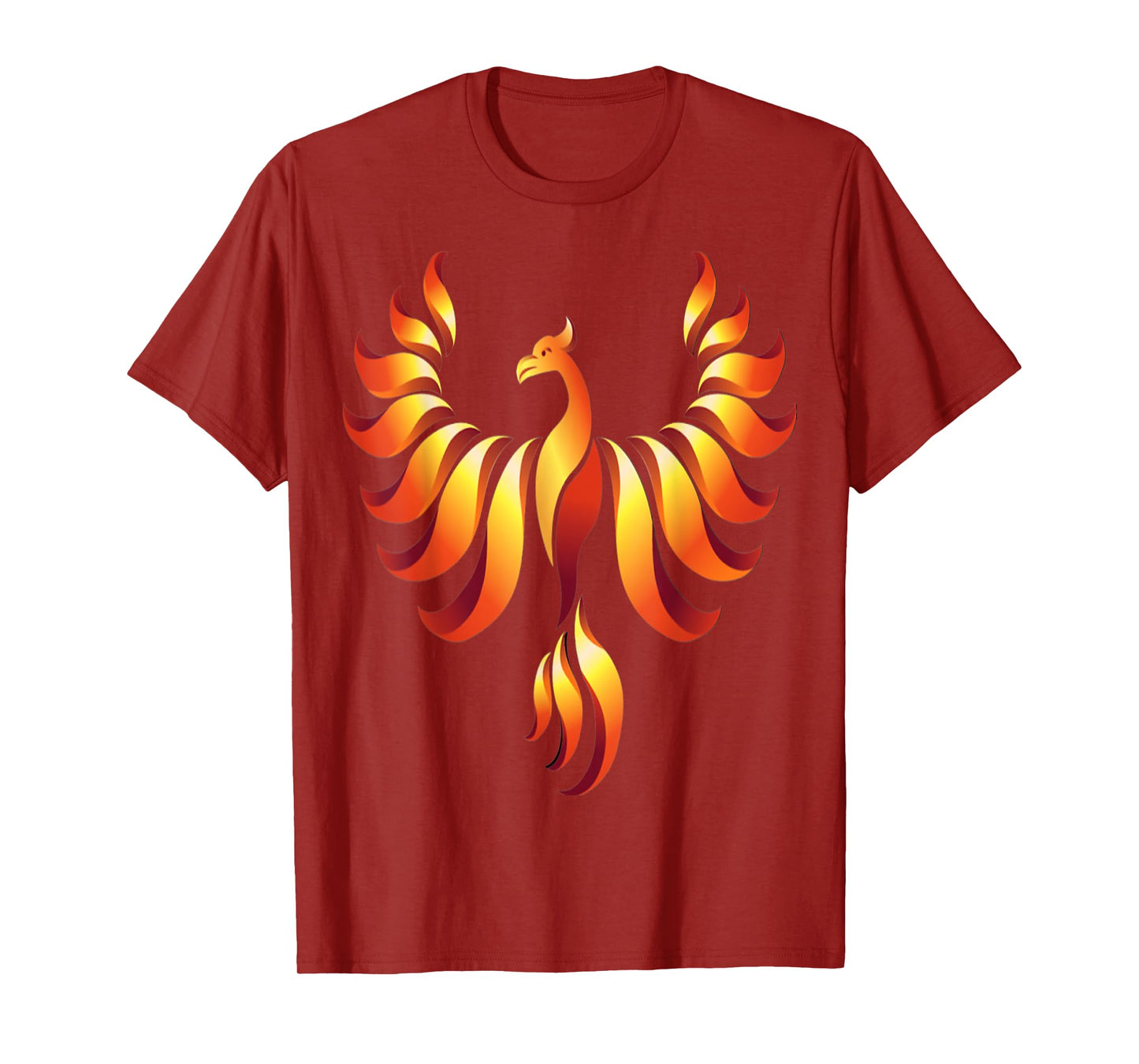 Rising Phoenix Rise from the Ashes Rebirth Symbol T-Shirt