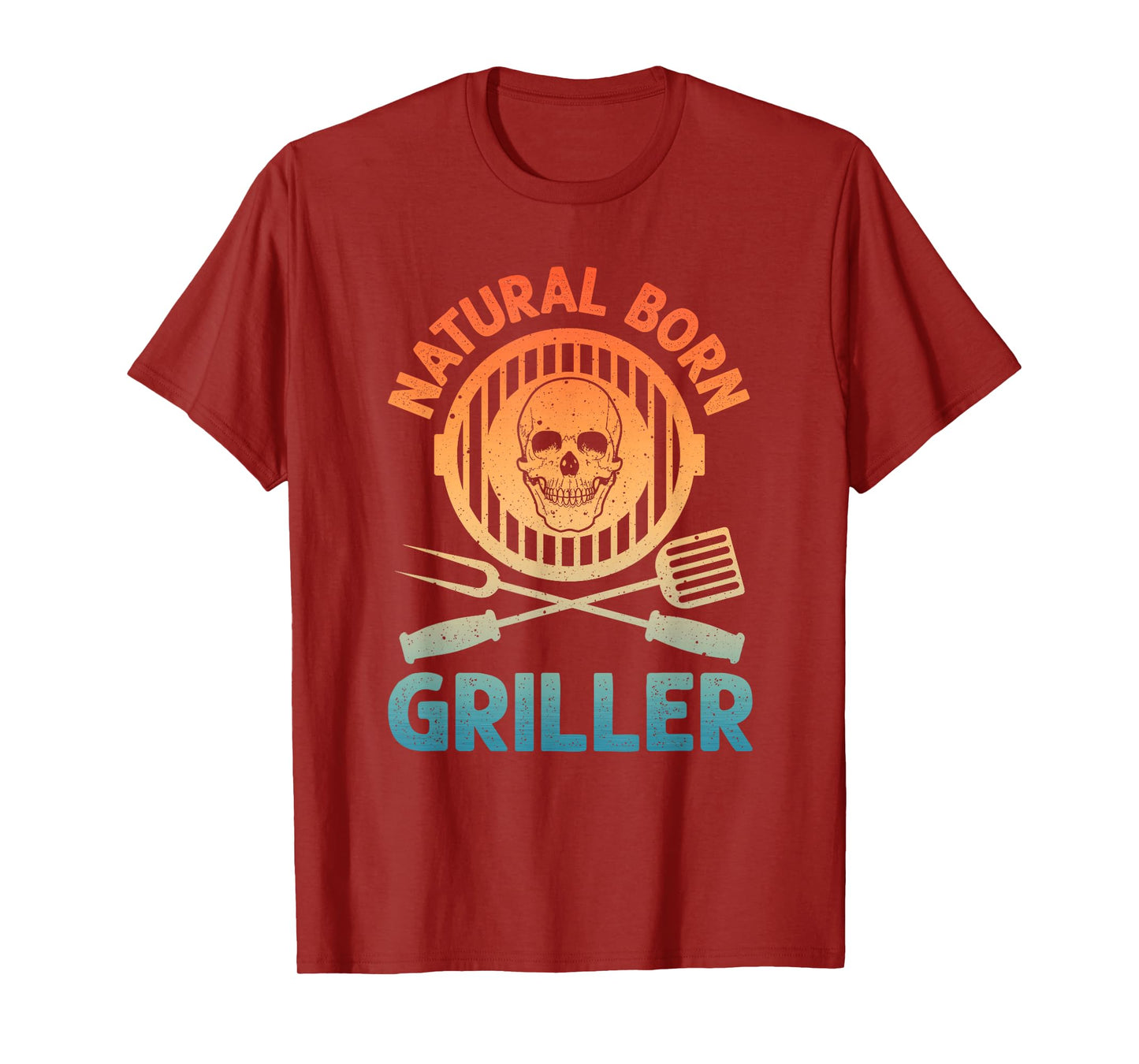 Funny BBQ Art For Men Women Grilling Meat Smoking Barbecue T-Shirt