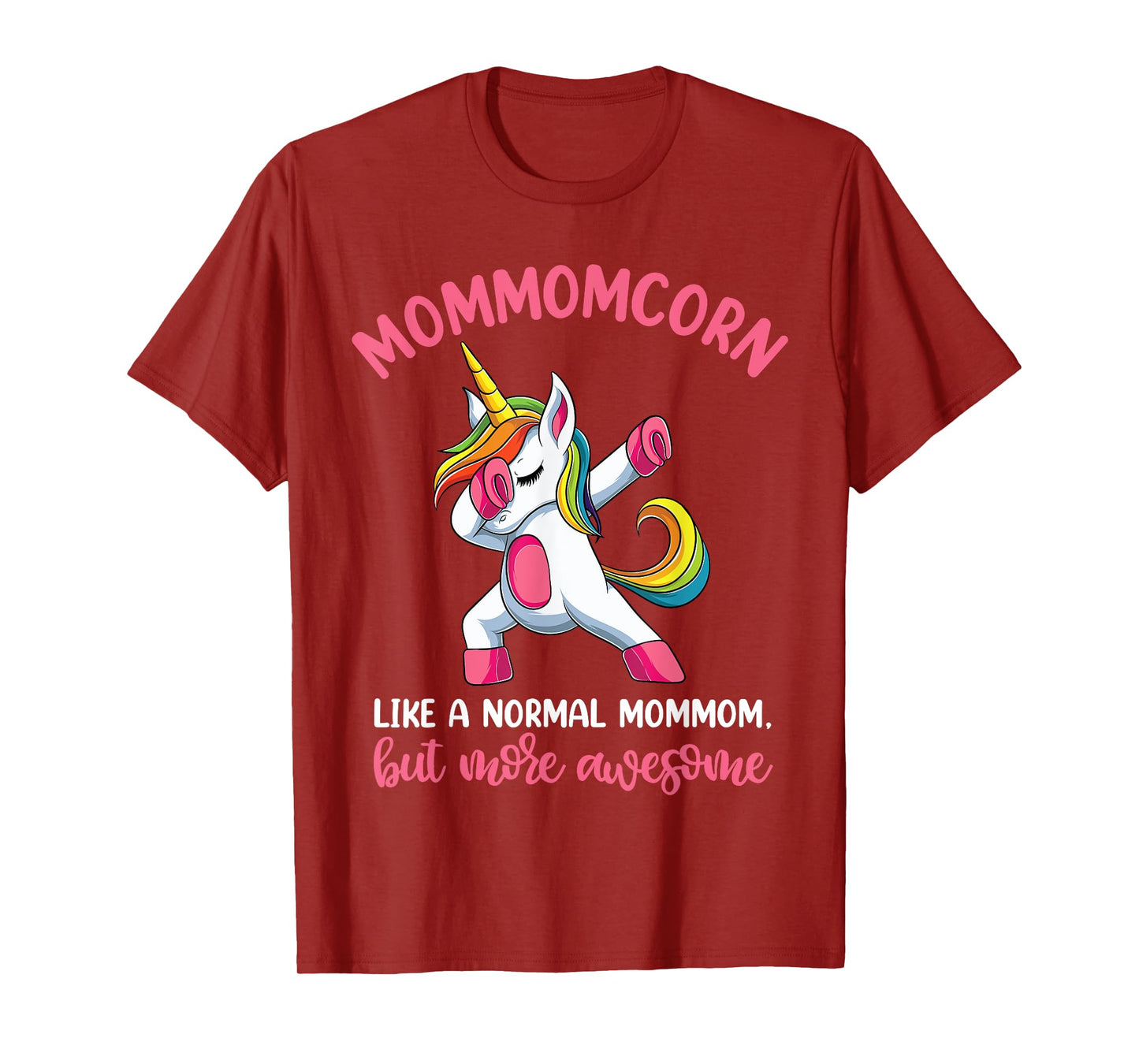 Mommomcorn Mommom Unicorn Shirts, Unicorn Birthday T-Shirt