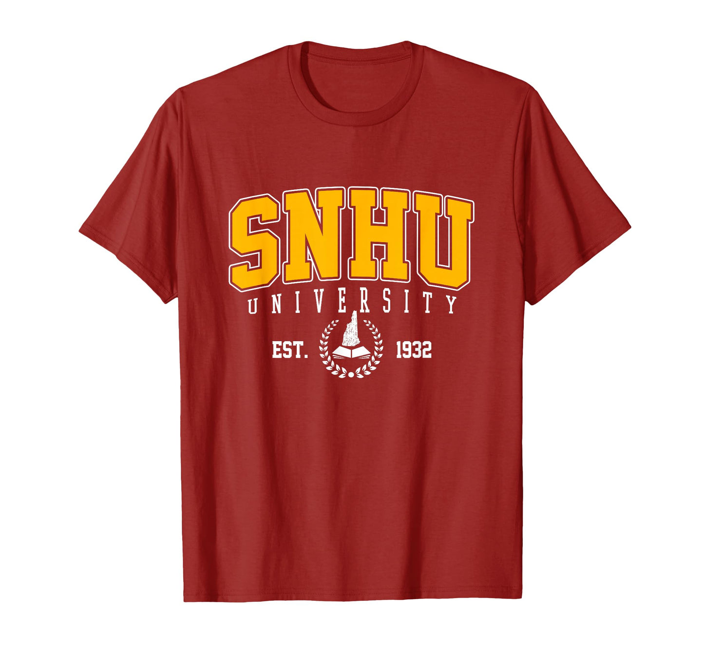 SNHU Arch Retro Collegiate Athletic Sports Tee Men Women T-Shirt
