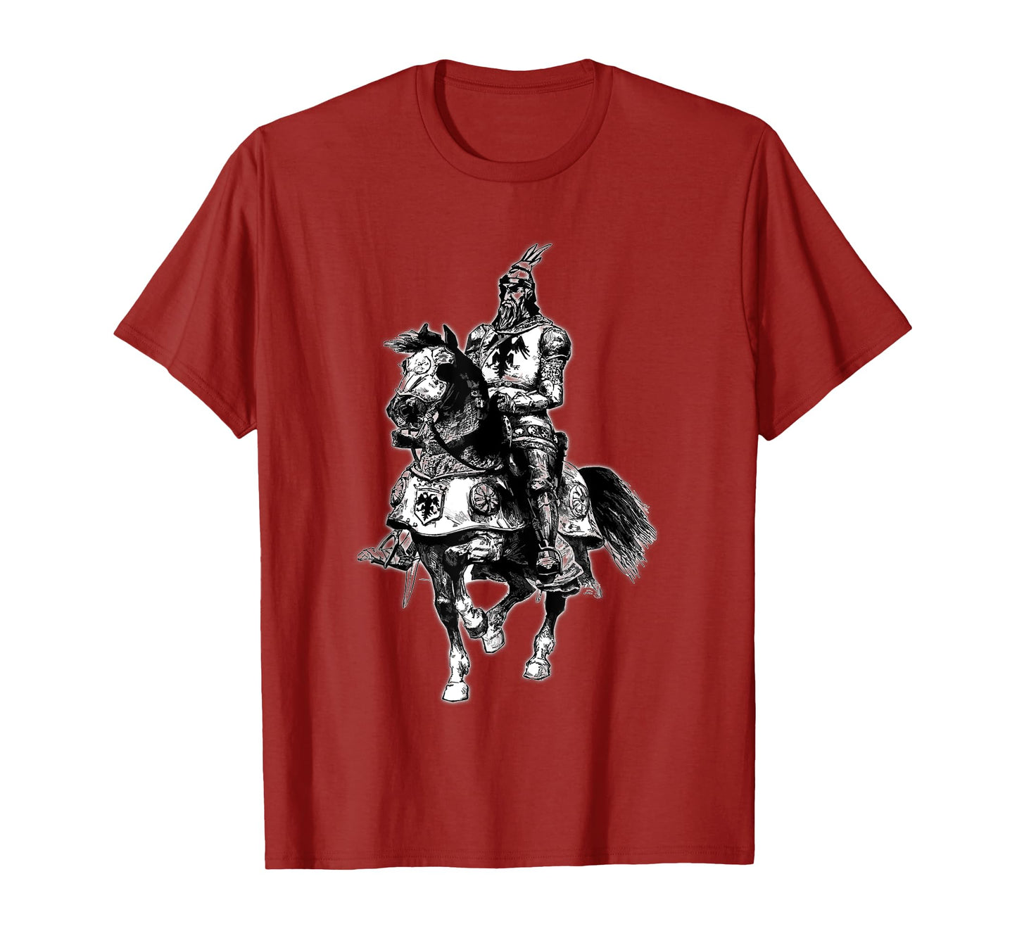Albanian Albanian Eagle Grunge Skanderbeg T-Shirt