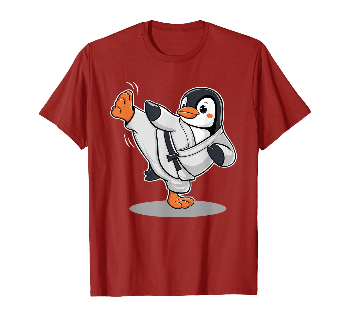 Karate Penguin Martial Arts Judo Taekwondo Penguin T-Shirt