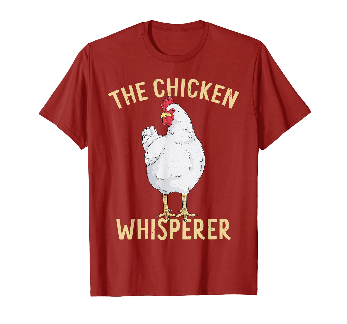 Chicken Whisperer Funny Hen Art Chickens Farmer Farm Animal T-Shirt