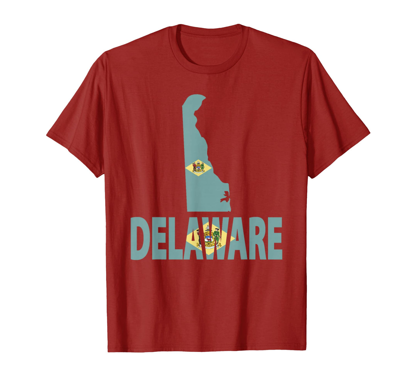 Vintage Delaware State Tshirt I Love Delaware Home State Tee T-Shirt