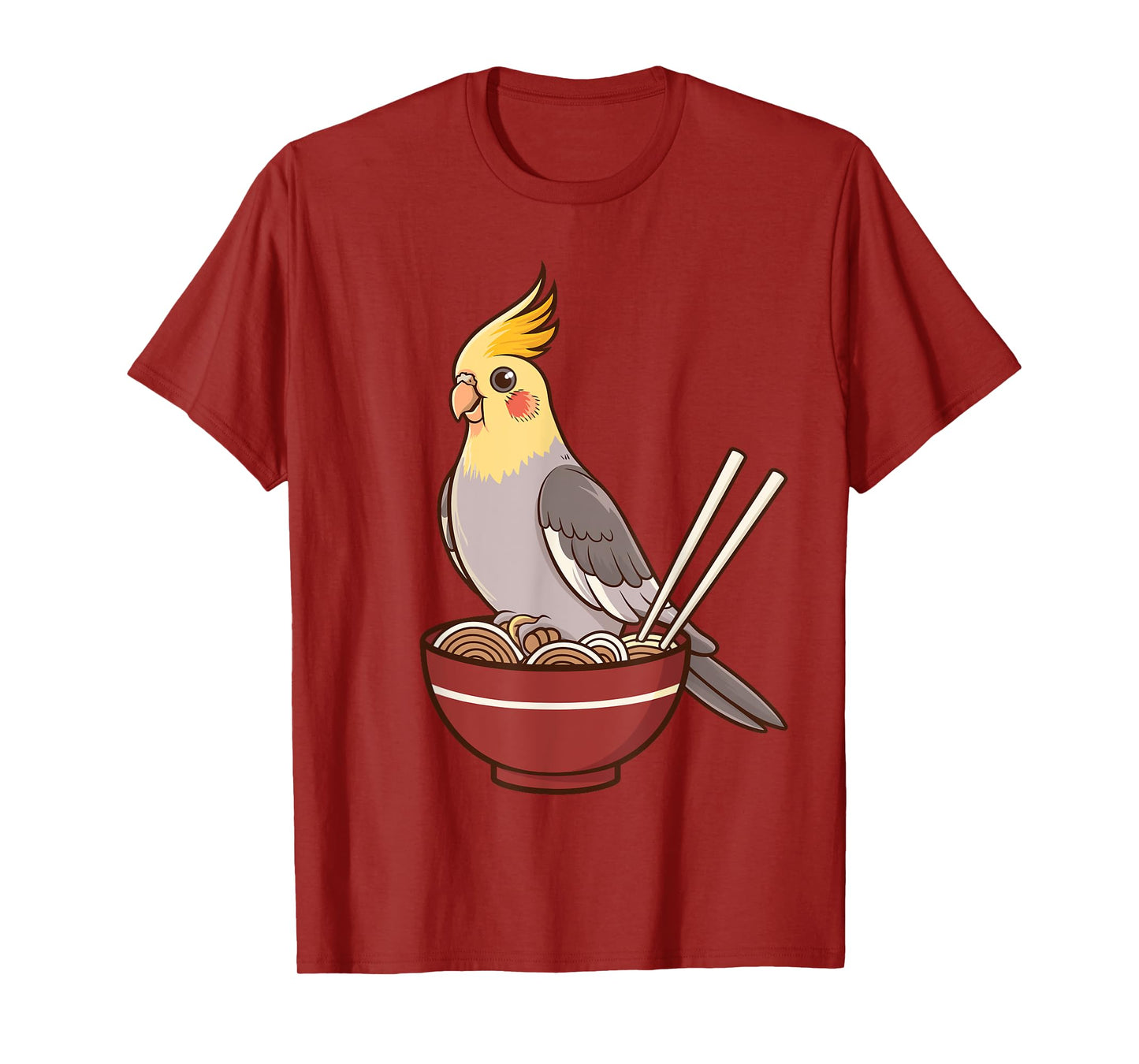 Cute Cockatiel Art For Men Women Kids Cockatiel Bird Lover T-Shirt