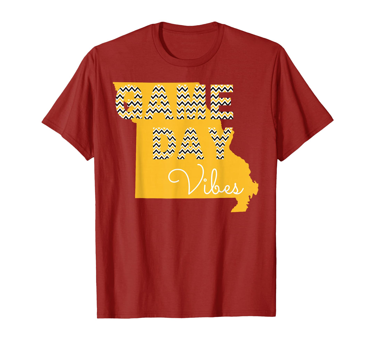 Missouri Football Game Day Vibes Fall Tailgate T-Shirt