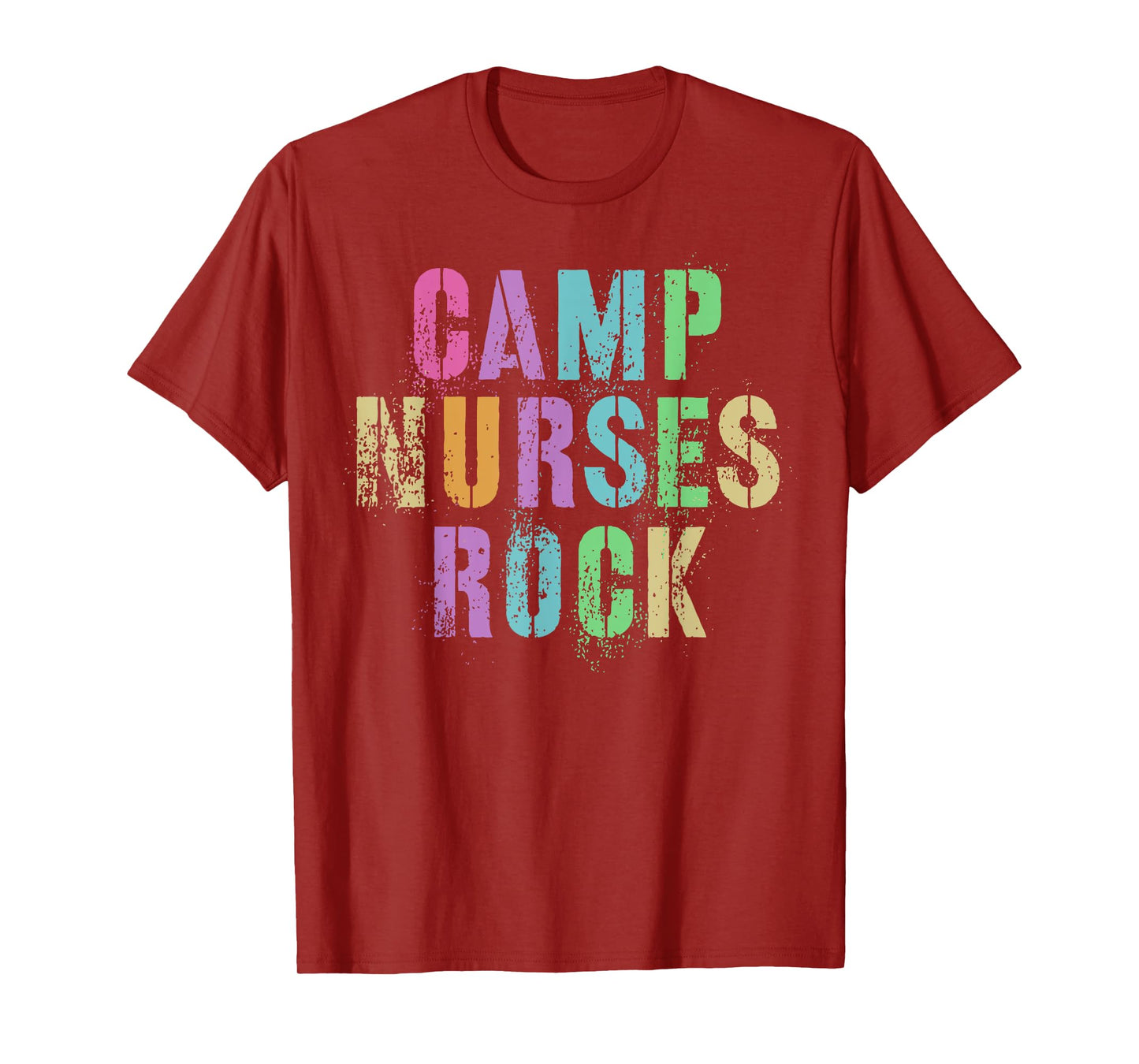 CAMP NURSES Do ROCK Funny Camping Medical Squad Medic Team T-Shirt