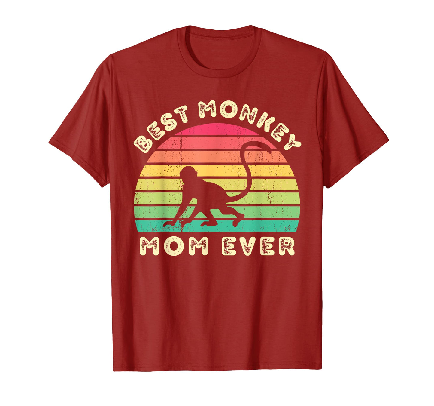 Best monkey Mom Ever for women mothers day T-Shirt