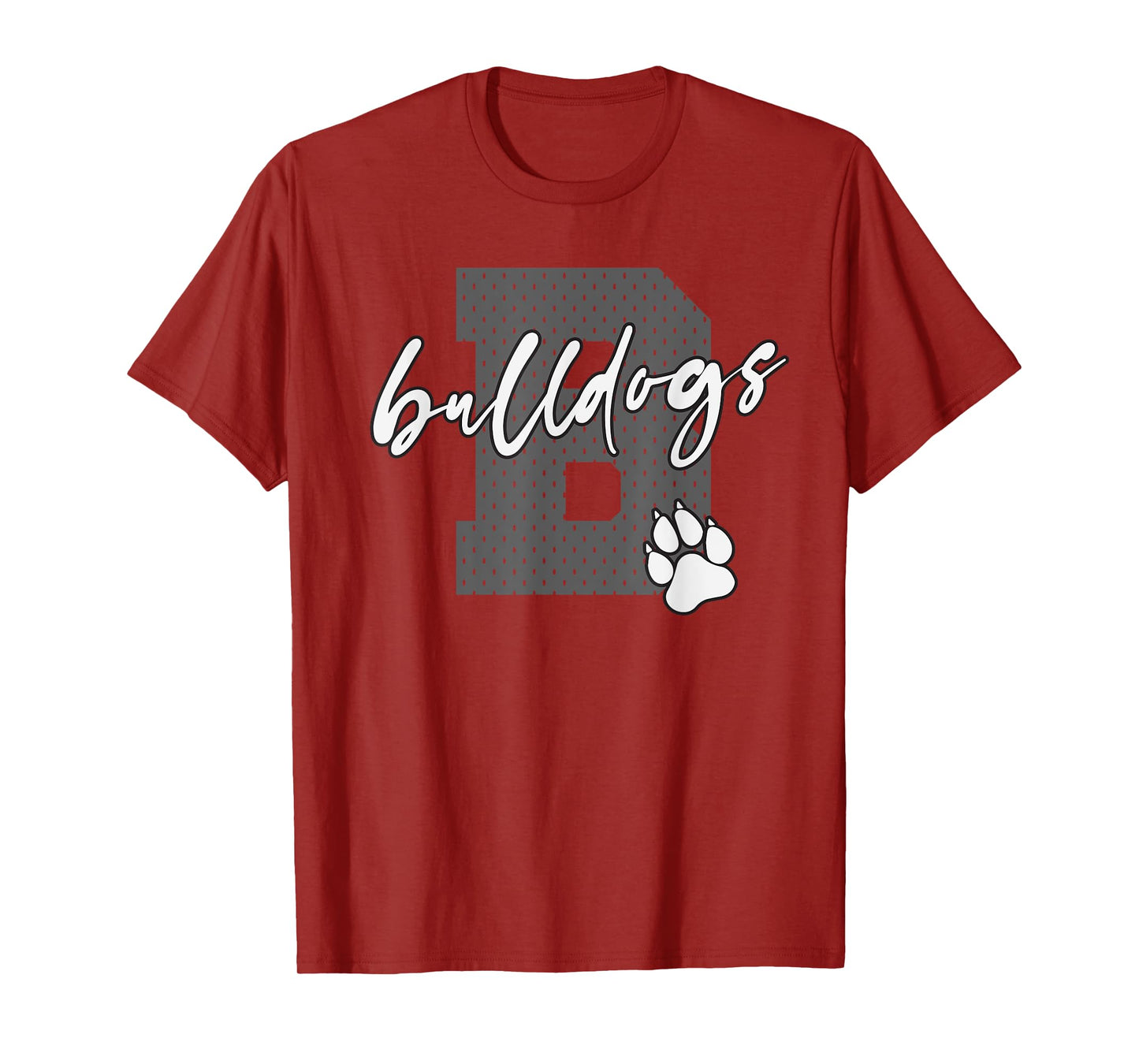 Bulldog Football Baseball Basketball Soccer Bulldogs T-Shirt for Men Women Girls Kids