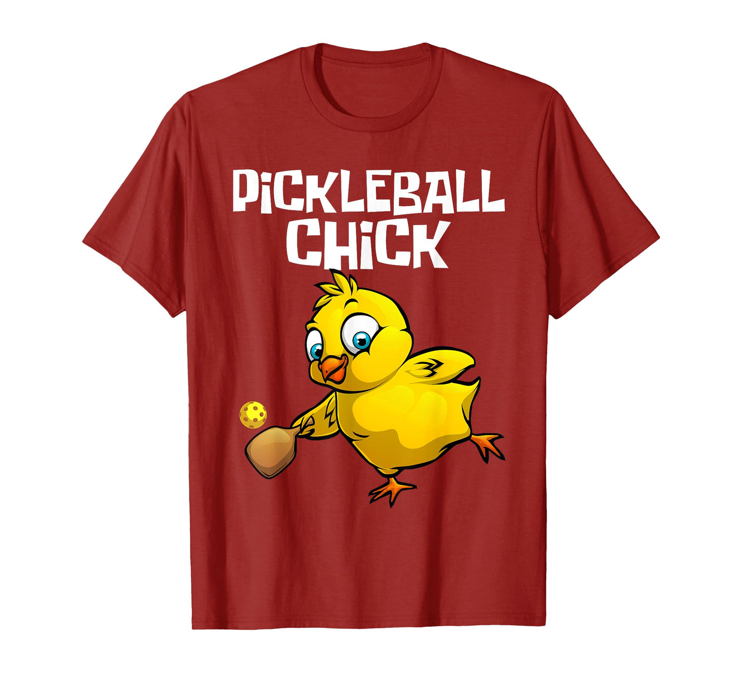 Funny Pickleball For Women Girls Chick Pickle Ball Sports T-Shirt
