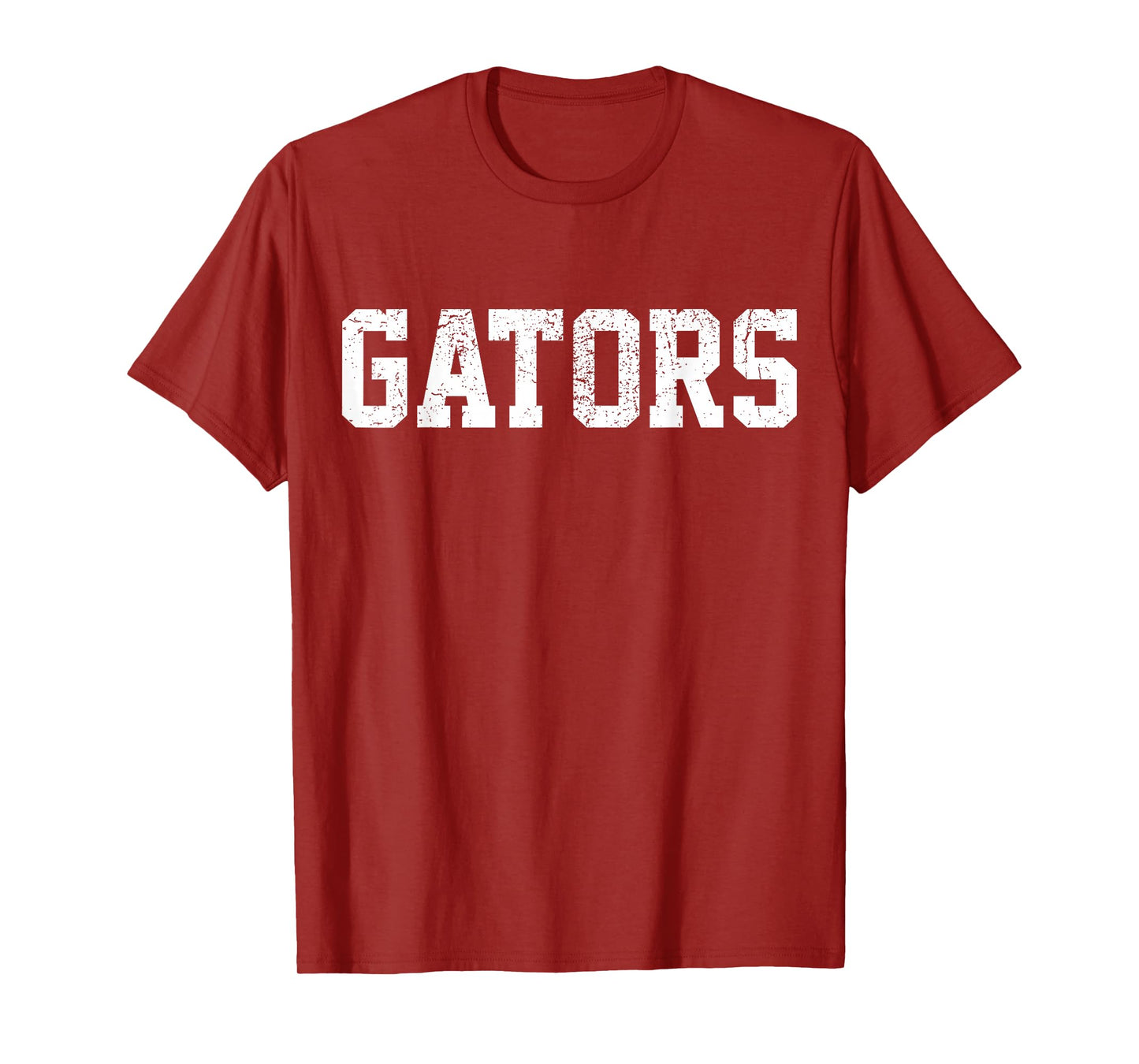 Gators School Sports Fan Team Spirit Mascot Heart Gift T-Shirt