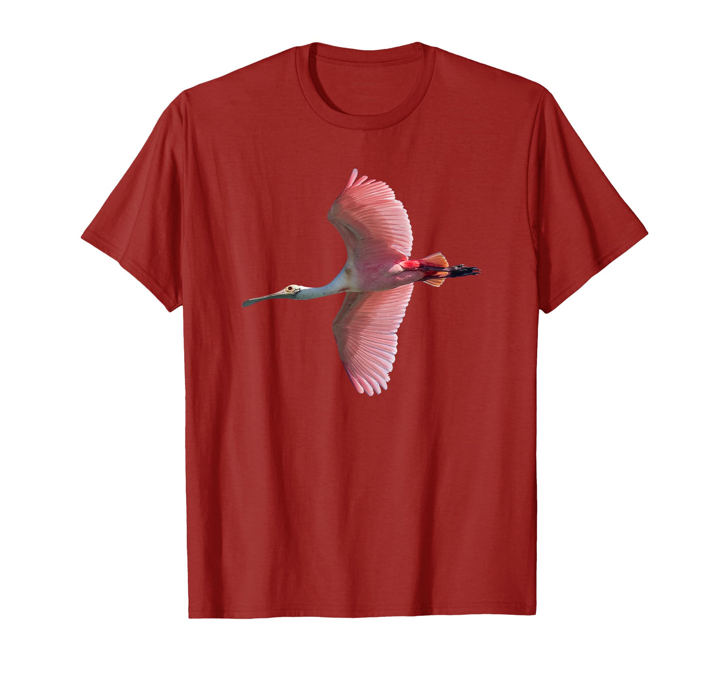 Roseate Spoonbill in Flight T-Shirt