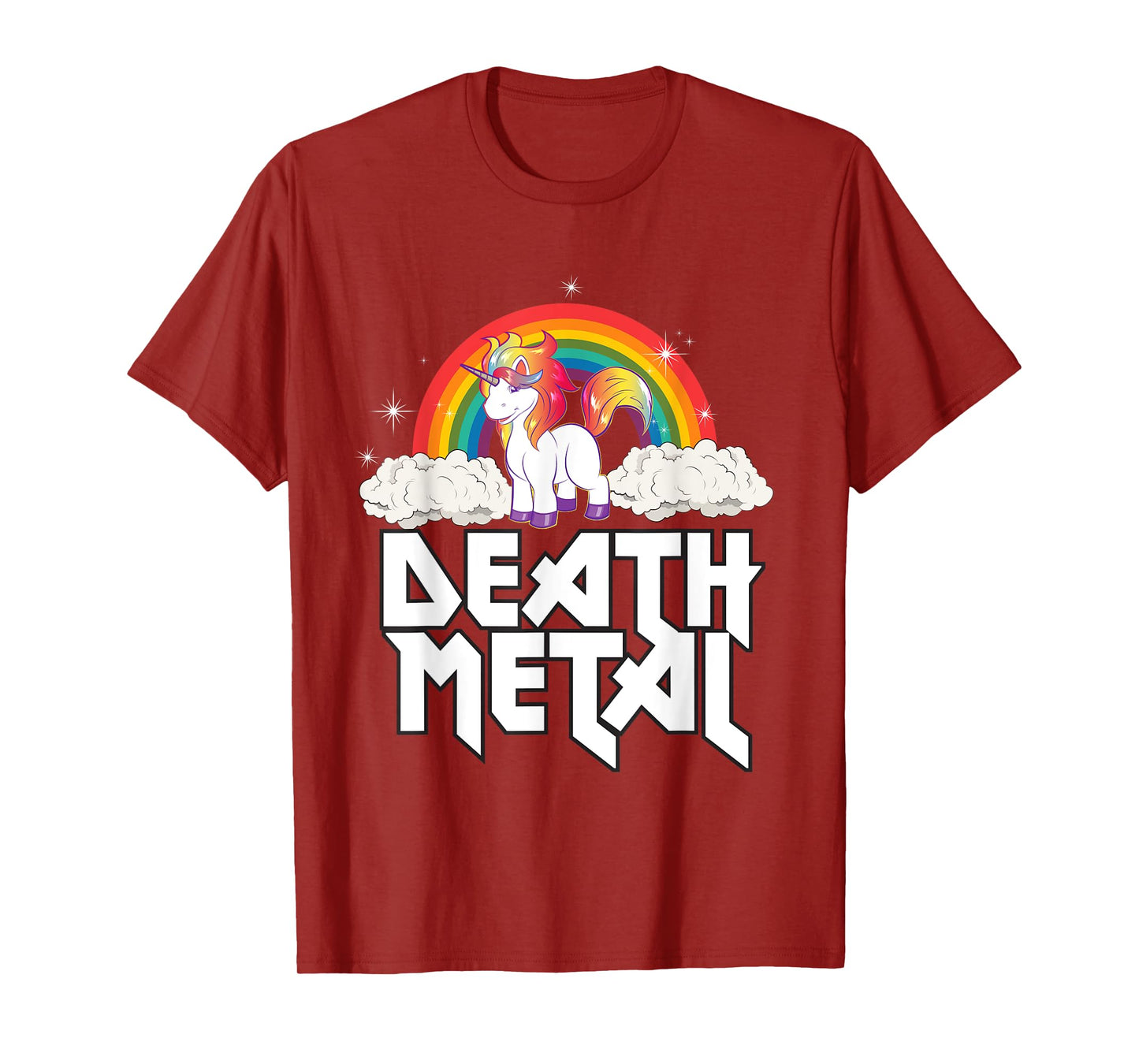 Heavy Metal Unicorn Death Metal Unicorn T-Shirt