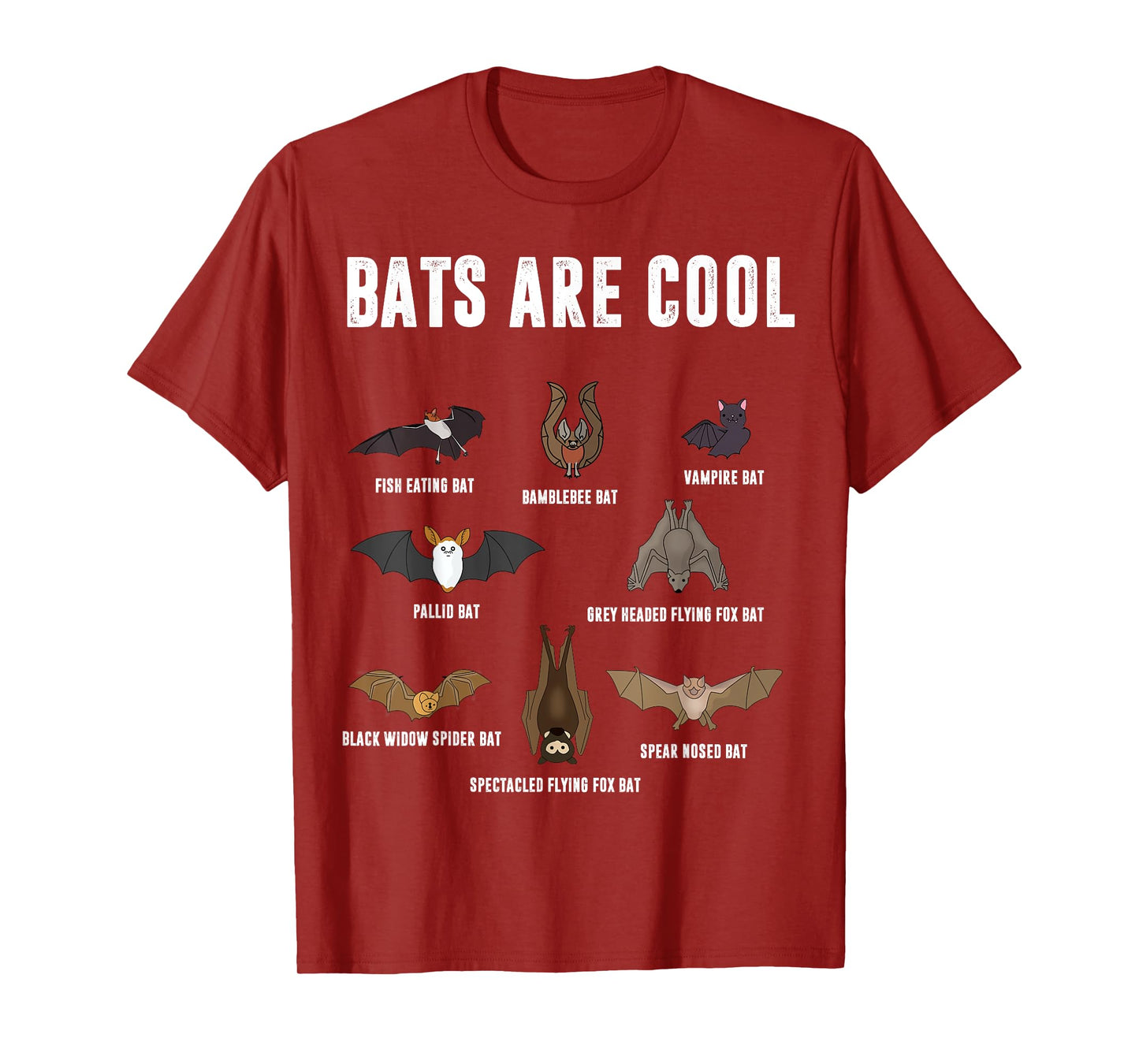 Bats Are Cool | Learning Science Is Fun For Kids T-Shirt