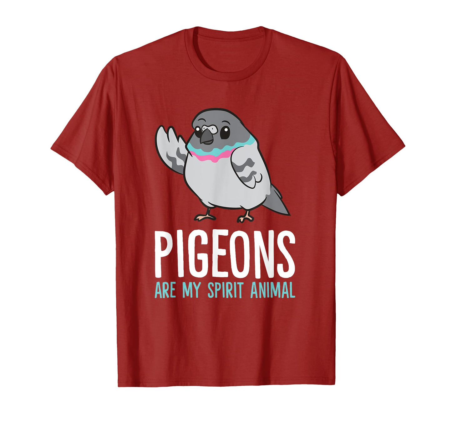 Pigeon Bird Lover Funny Pigeons Are My Spirit Animal T-Shirt