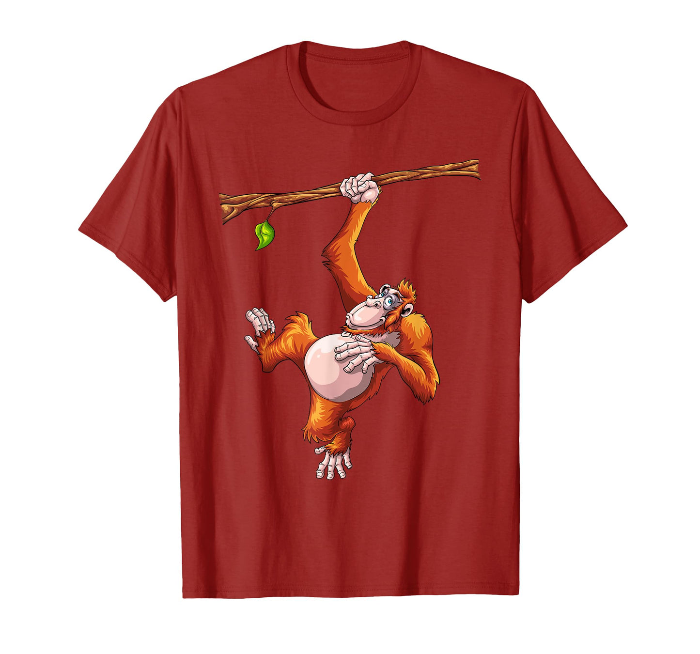 Cool Orangutan Art For Men Women Kids Orangutan Apes Lover T-Shirt