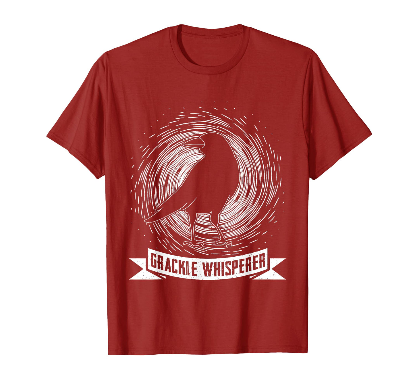 Blackbird Grackle Whisperer Design for Birdwatcher T-Shirt