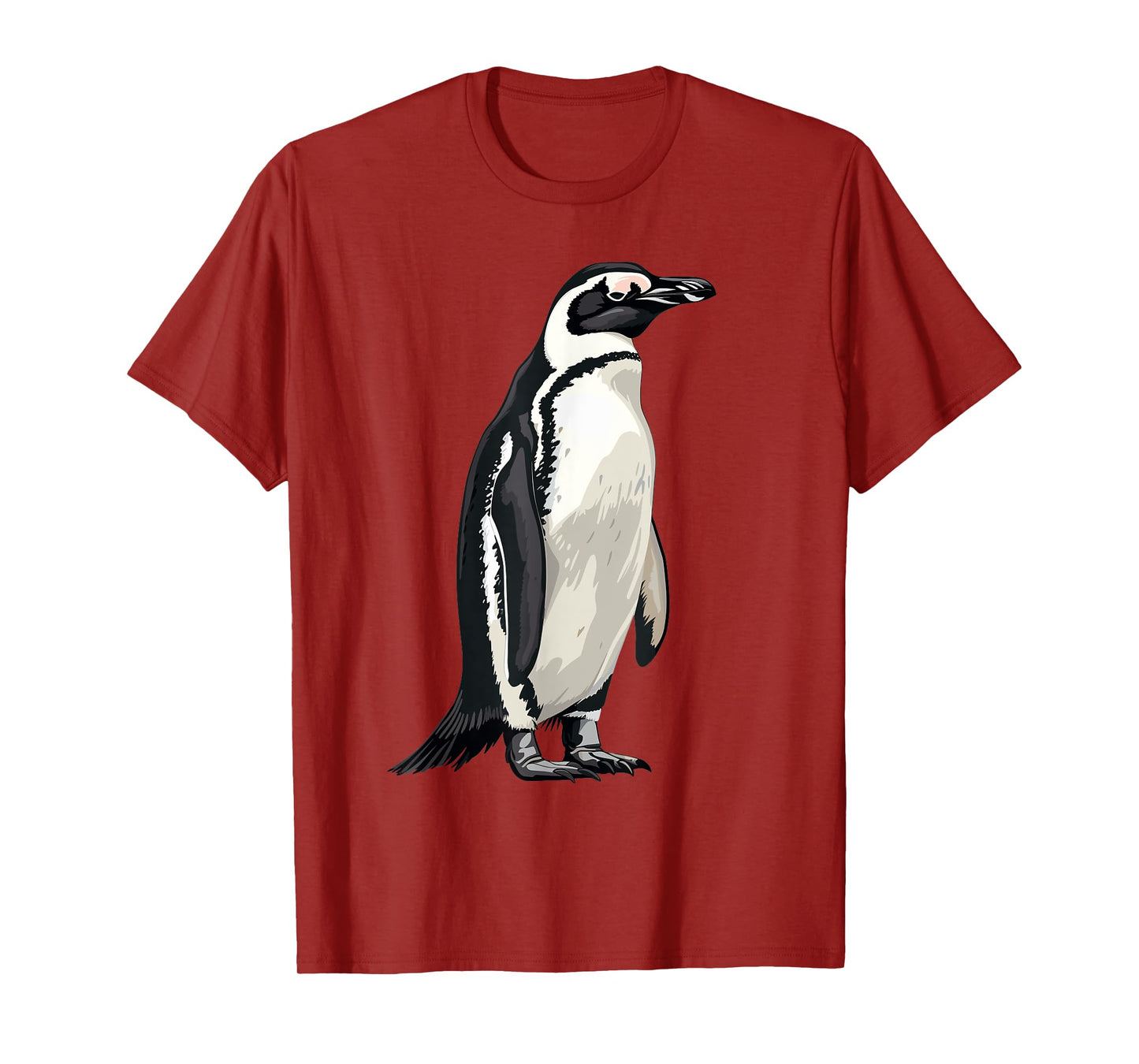 Penguin for Men Women Design Unisex Penguin Graphic T-Shirt, Black, Small