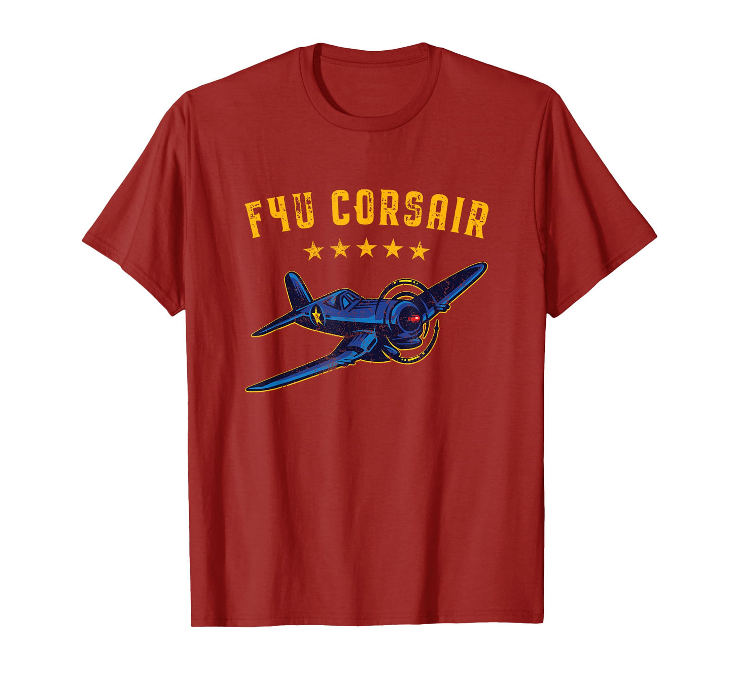 F4U Corsair WW2 Plane Warbird Aviation Airplane T-shirt Gift T-Shirt