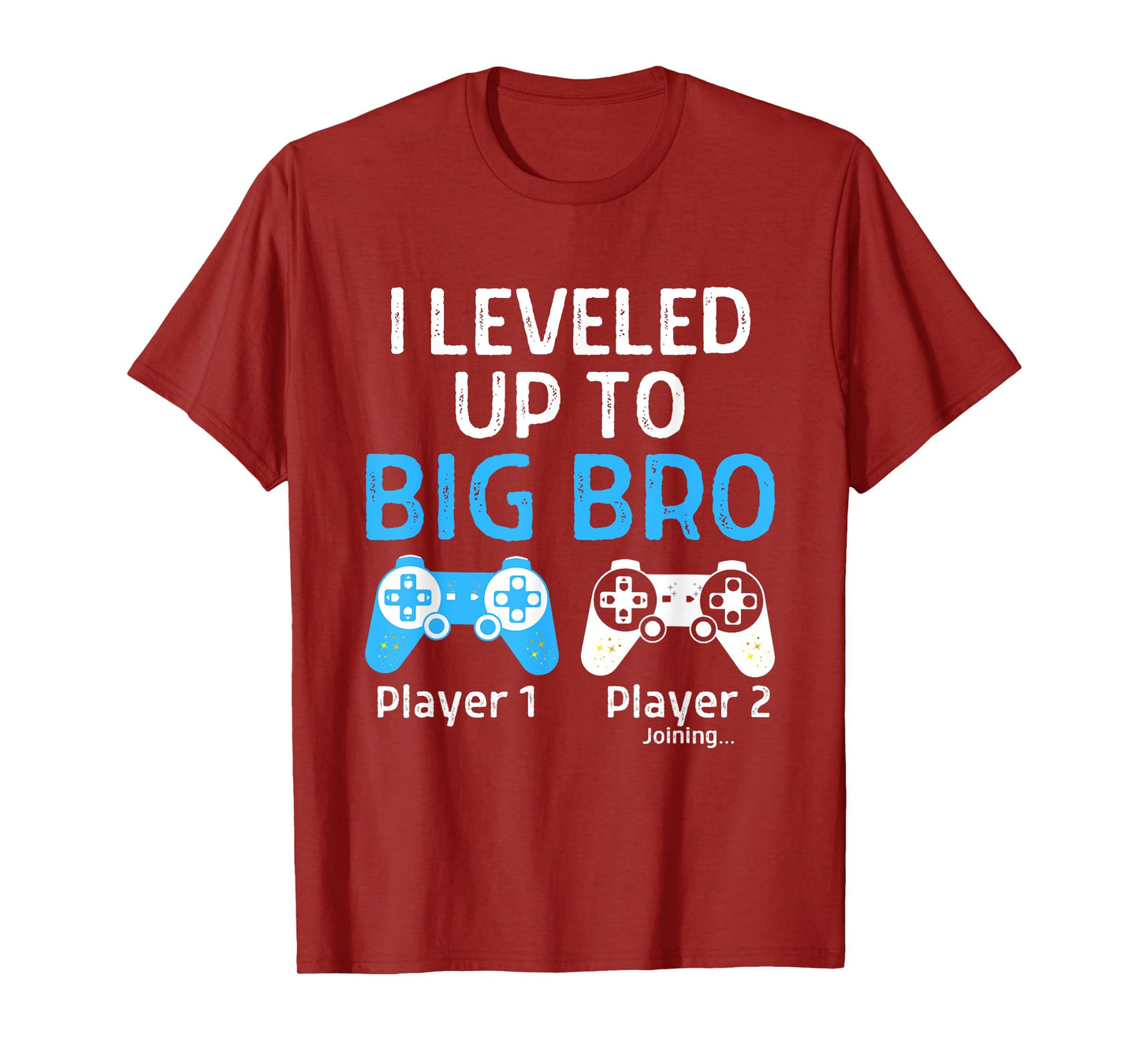Leveling Up to Big Brother Shirt Video Game Player T-Shirt