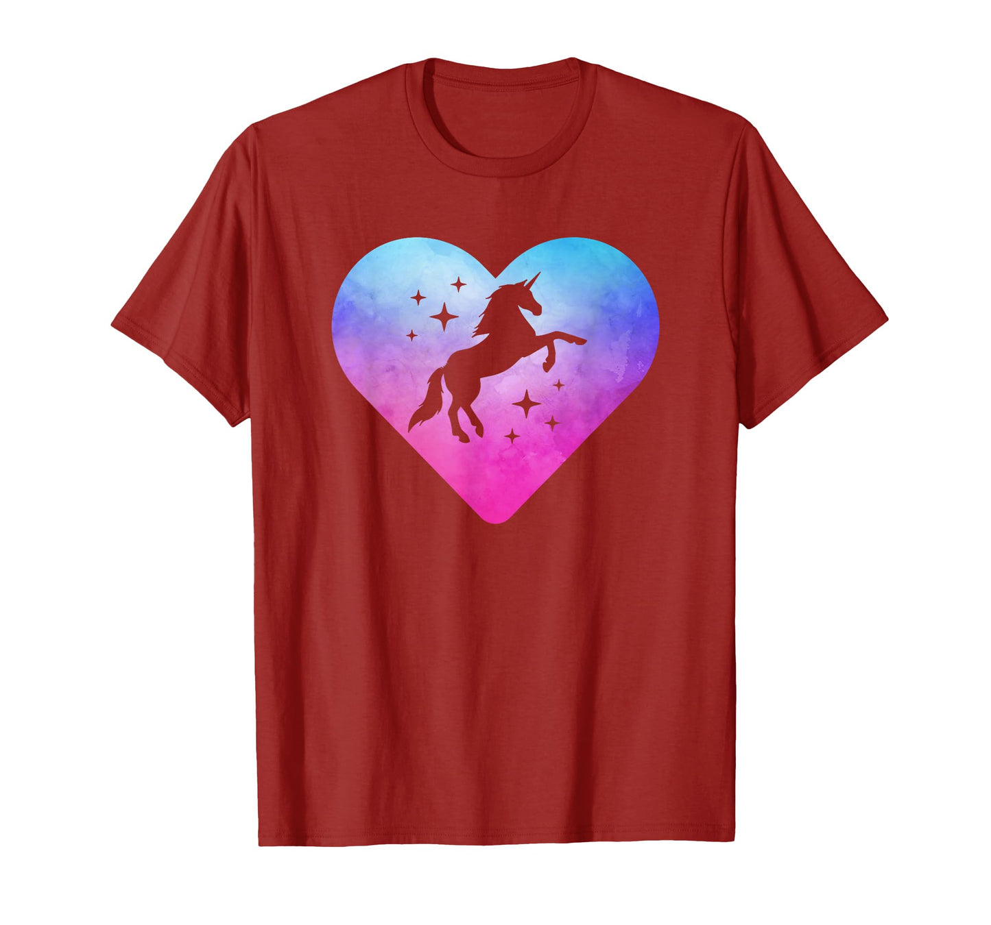 Women or Girls Cute Unicorn T-Shirt
