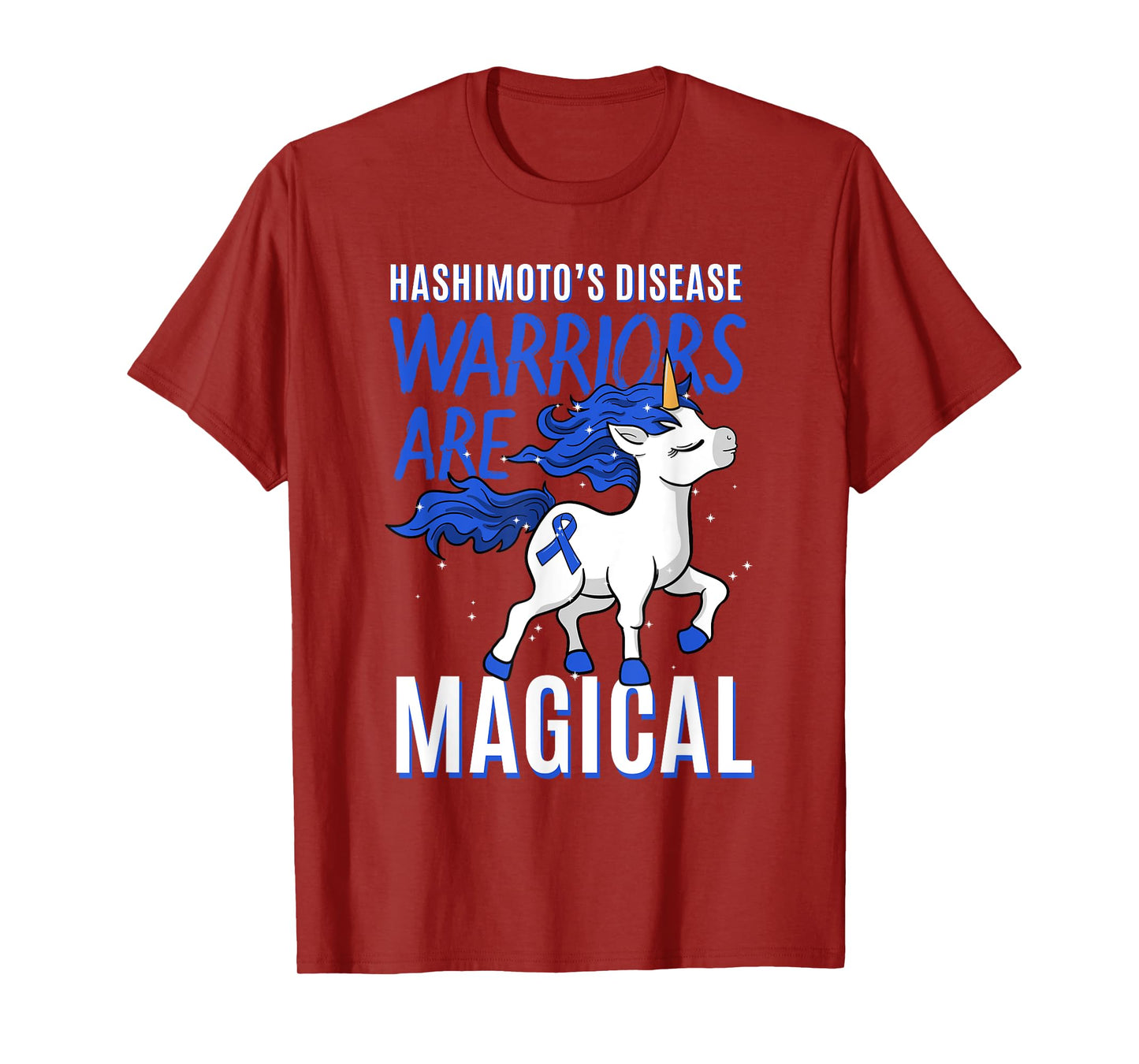 Hashimoto's Disease Chronic Lymphocytic Thyroiditis Unicorn T-Shirt